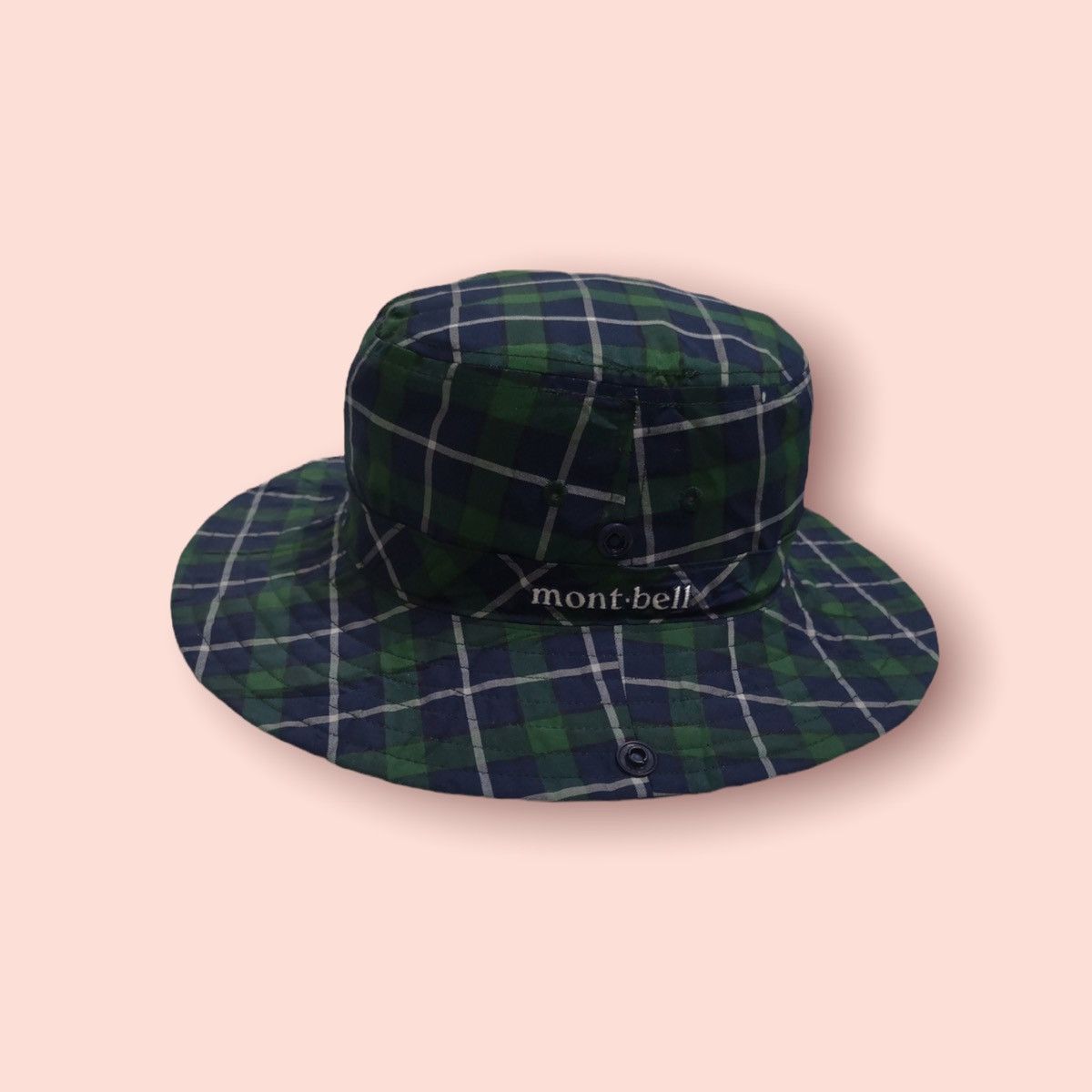 Montbell MONTBELL VINTAGE PLAID OUTDOOR BUCKET HAT Size ONE SIZE - 2 Thumbnail