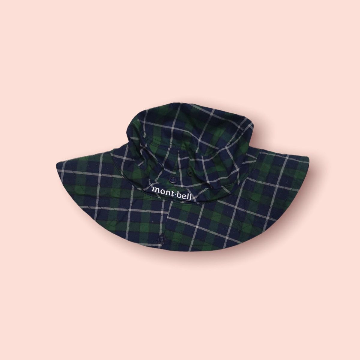 Montbell MONTBELL VINTAGE PLAID OUTDOOR BUCKET HAT Size ONE SIZE - 6 Thumbnail