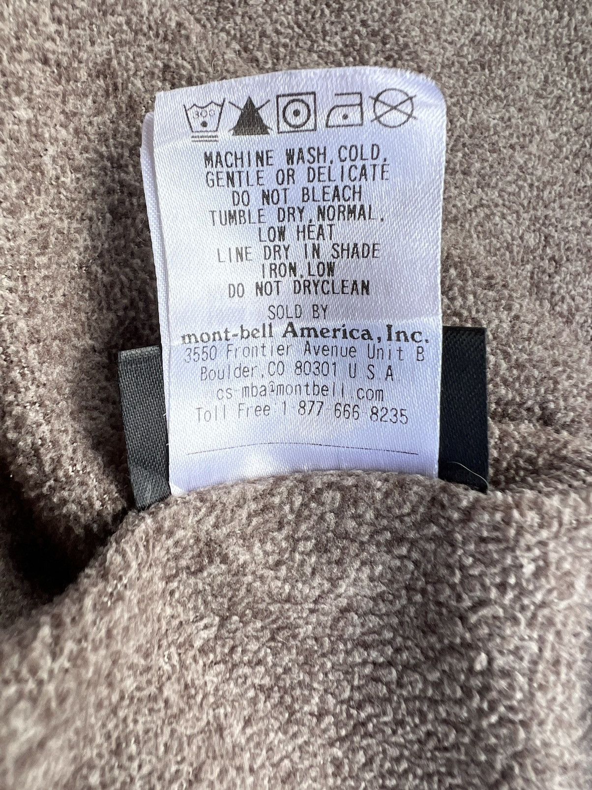 Montbell MONTBELL CRAMEECE LIGHT MICROFLEECE JACKET Size US L / EU 52-54 / 3 - 15 Thumbnail