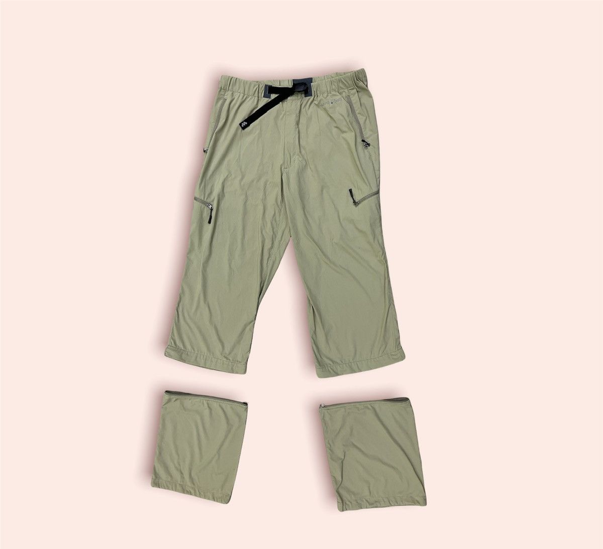 Montbell × Vintage VTG MONT-BELL CONVERTIBLE CROPPED OUTDOOR PANTS Size US 38 / EU 54 - 2 Thumbnail