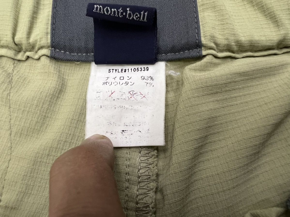 Montbell × Vintage VTG MONT-BELL CONVERTIBLE CROPPED OUTDOOR PANTS Size US 38 / EU 54 - 13 Thumbnail