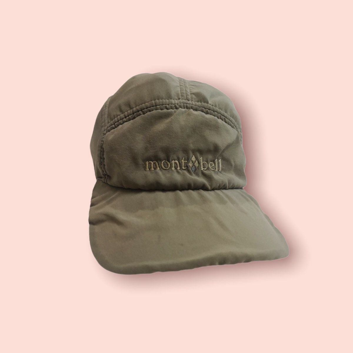 Montbell × Vintage VINTAGE MONTBELL 5 PANELS TWITCHING OUTDOOR CAP Size ONE SIZE - 4 Thumbnail