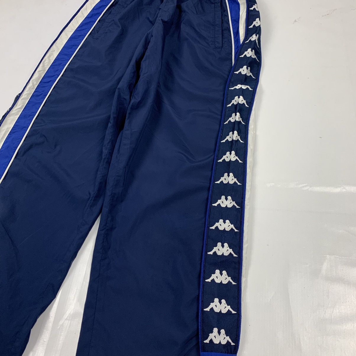 Kappa × Vintage Vintage Kappa Side Tape Stretchable Track Pants Size US 26 / EU 42 - 4 Thumbnail