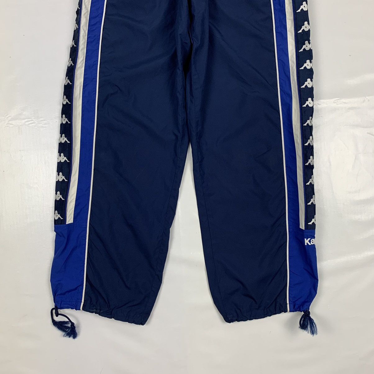 Kappa × Vintage Vintage Kappa Side Tape Stretchable Track Pants Size US 26 / EU 42 - 3 Thumbnail