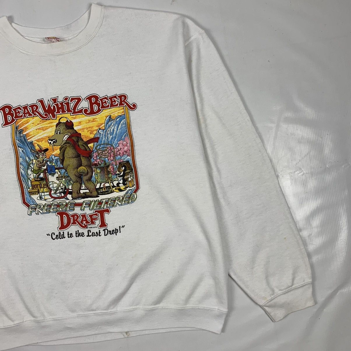 Vintage Vintage 1988 Beer Whiz Beer Sweashirt Size US XL / EU 56 / 4 - 3 Thumbnail