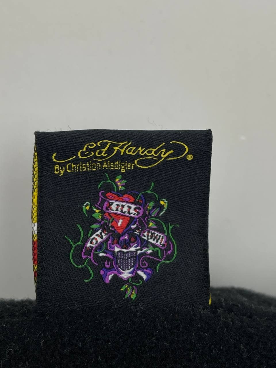 Christian Audigier × Designer × Ed Hardy Ed Hardy by Christian Audigier pillow blanket black Size ONE SIZE - 12 Thumbnail