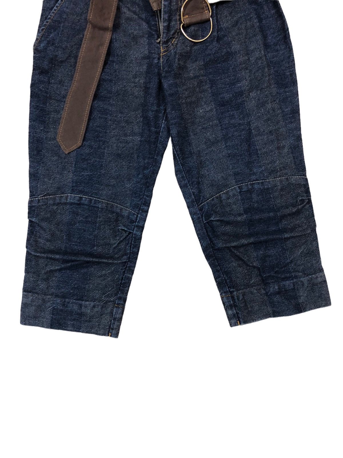 Vivienne Westwood GRAIL🔥90s Vivienne Westwood Unstructured Waist Belted Denim Size 29" - 4 Thumbnail