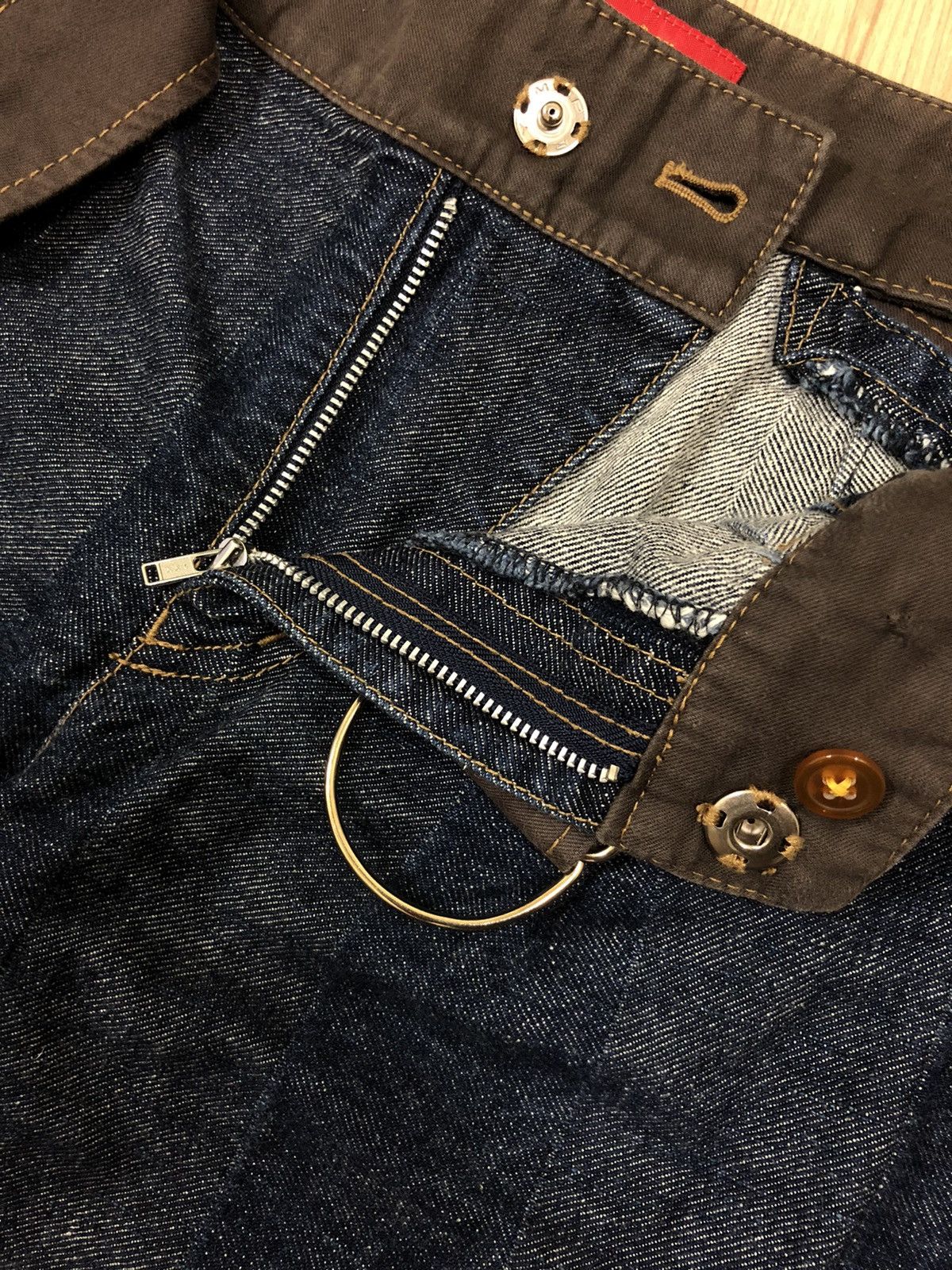 Vivienne Westwood GRAIL🔥90s Vivienne Westwood Unstructured Waist Belted Denim Size 29" - 7 Thumbnail