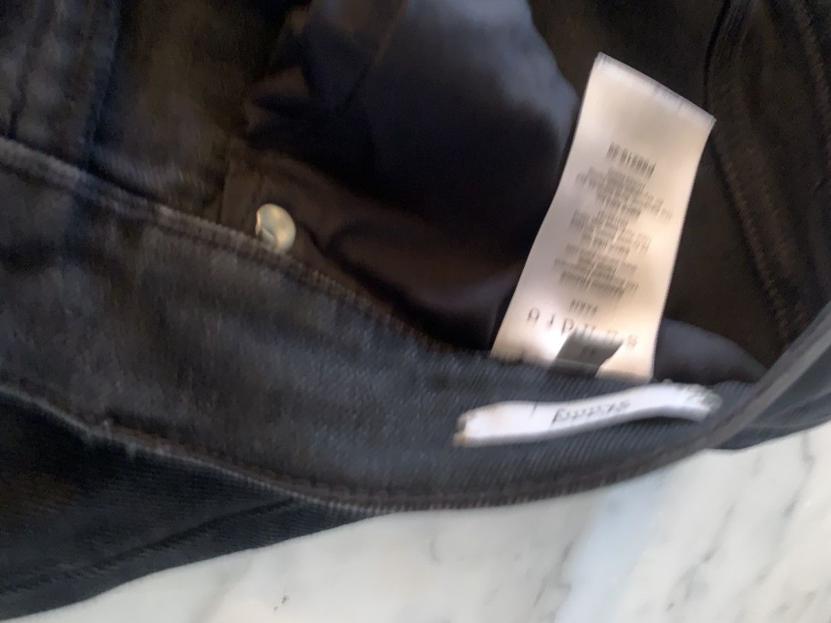 Sandro skinny jeans black denim 32X32