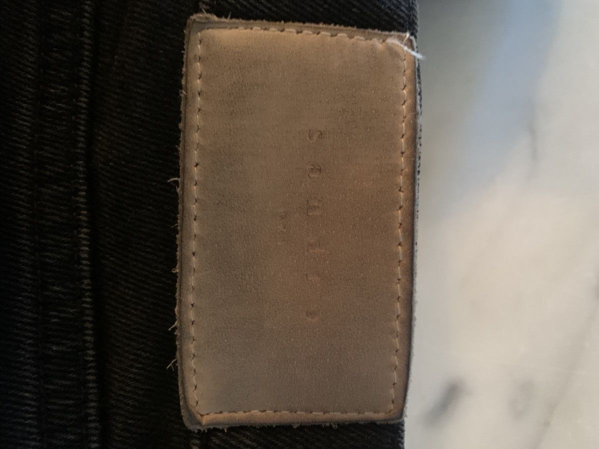 Sandro skinny jeans black denim 32X32