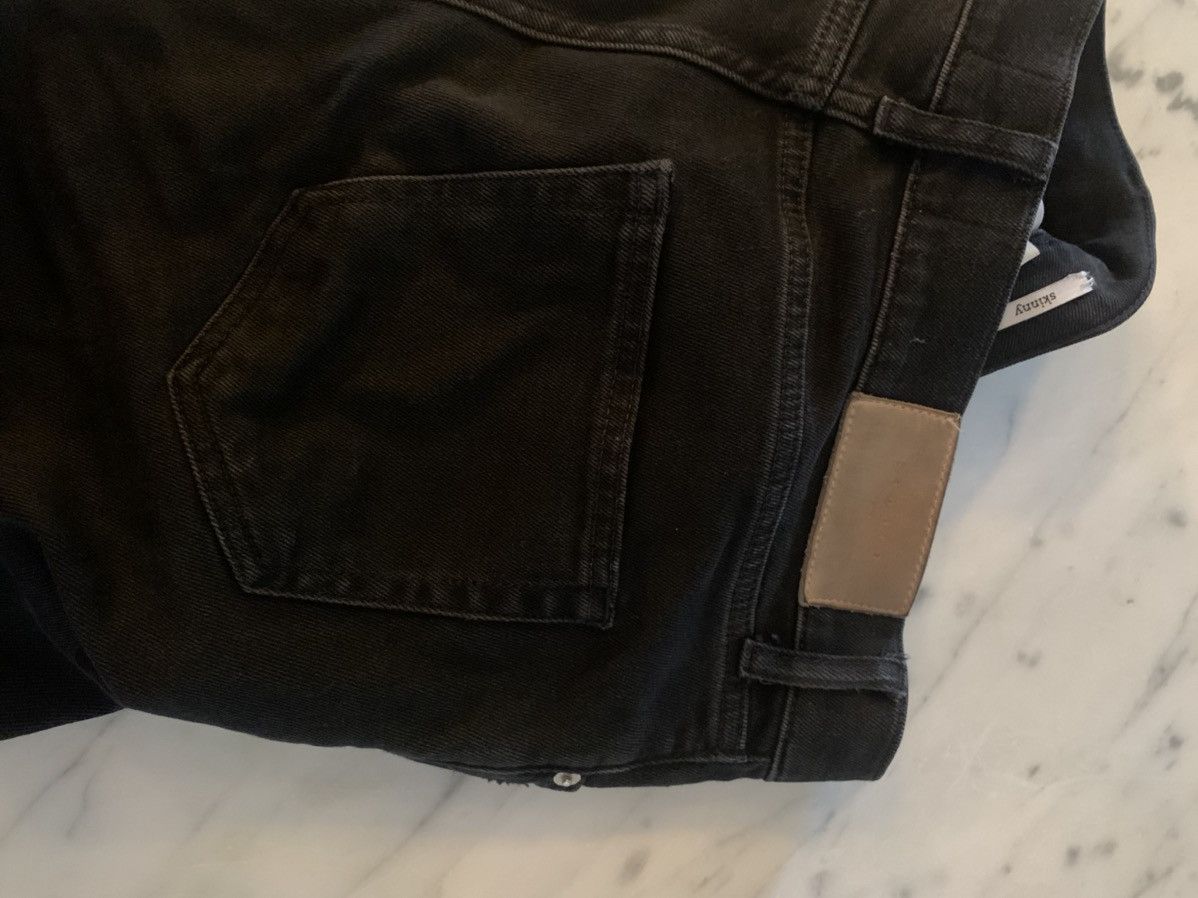 Sandro skinny jeans black denim 32X32