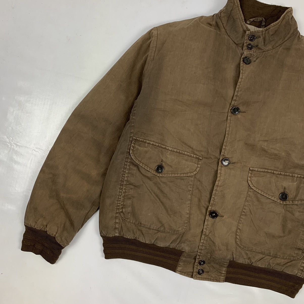 Henry Cotton's Vintage Henry Cottons Bomber Jacket Style Size US L / EU 52-54 / 3 - 2 Thumbnail