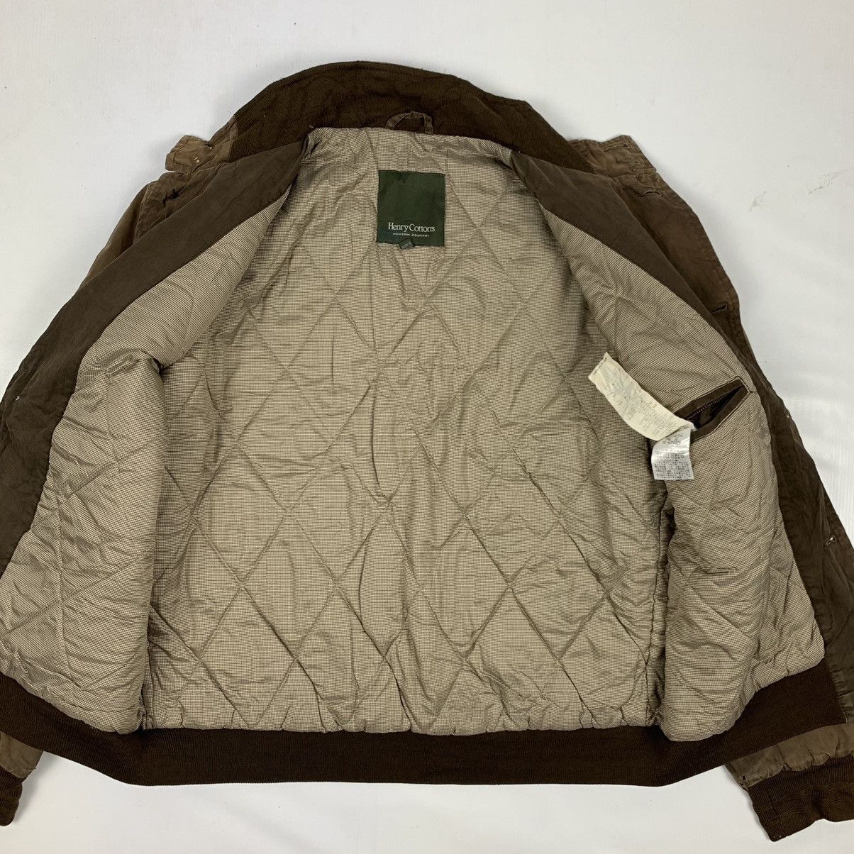 Henry Cotton's Vintage Henry Cottons Bomber Jacket Style Size US L / EU 52-54 / 3 - 6 Thumbnail