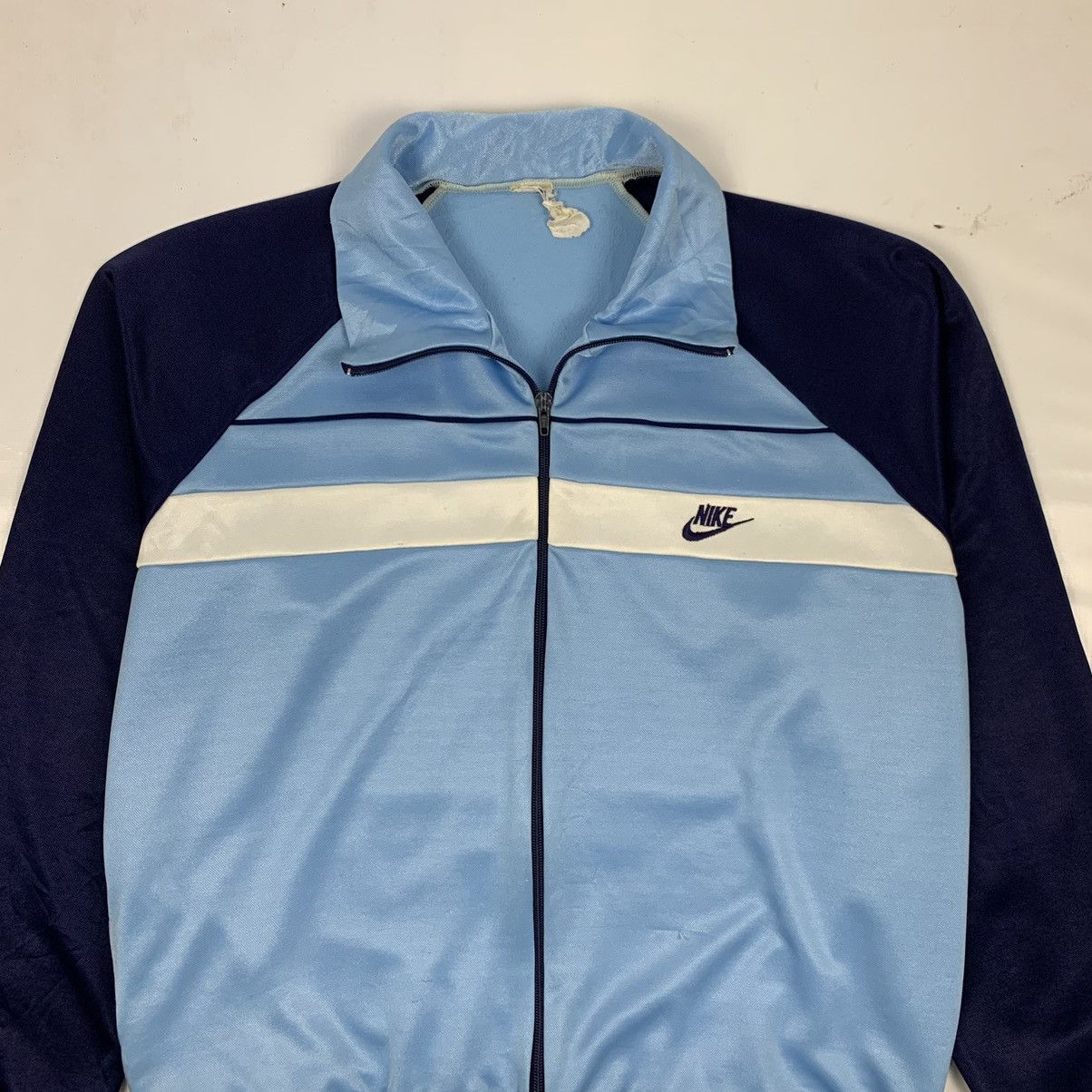 Nike Vintage 80s Nike Zipper Trainer Jacket Size US XL / EU 56 / 4 - 4 Thumbnail