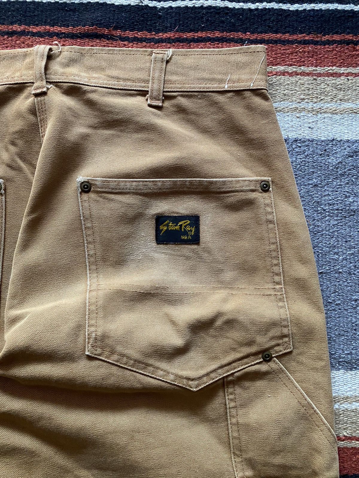 Stan Ray × Vintage Vintage 1990s StanRay DoubleKnee Carpenter Size US 33 - 5 Thumbnail