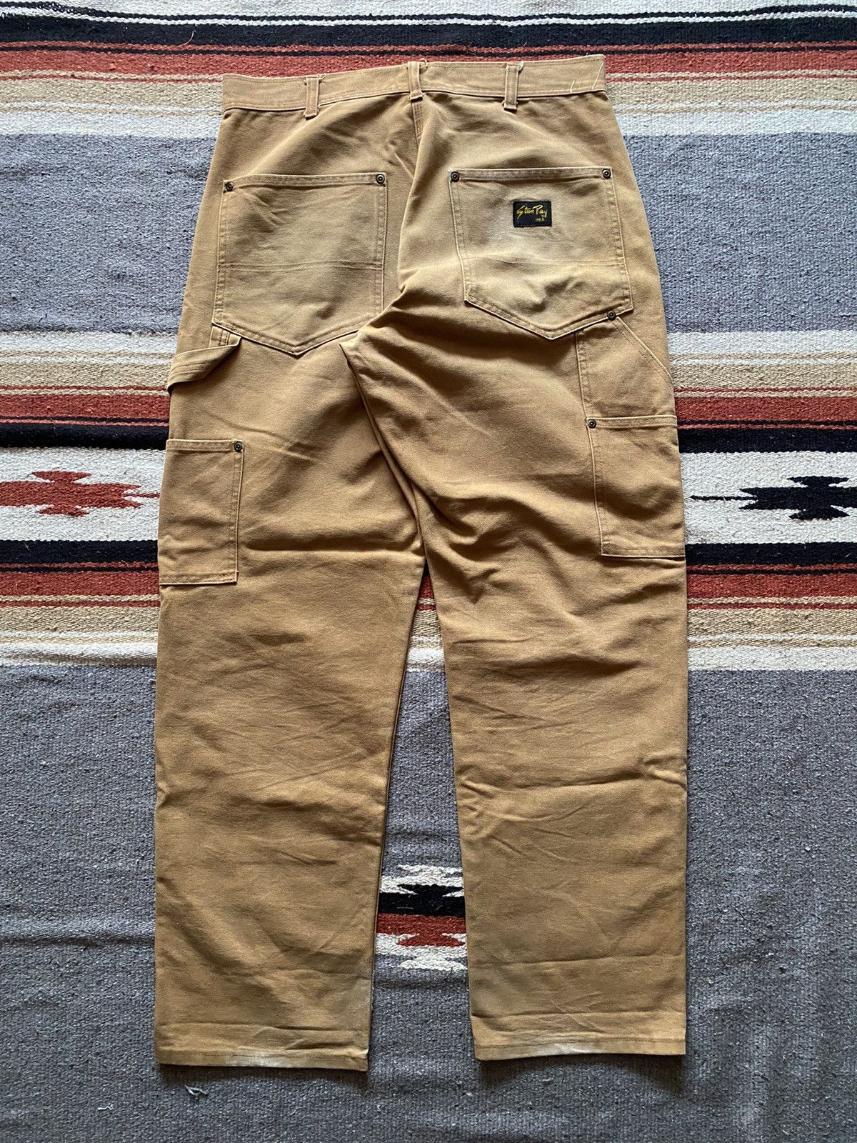 Stan Ray × Vintage Vintage 1990s StanRay DoubleKnee Carpenter Size US 33 - 2 Thumbnail