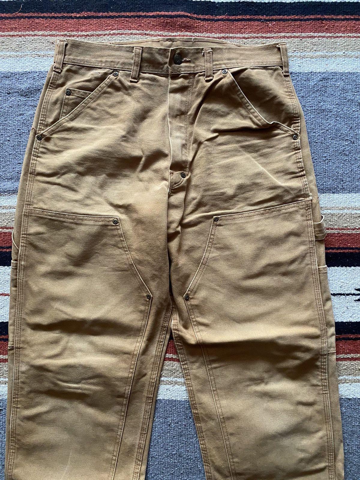 Stan Ray × Vintage Vintage 1990s StanRay DoubleKnee Carpenter Size US 33 - 4 Thumbnail