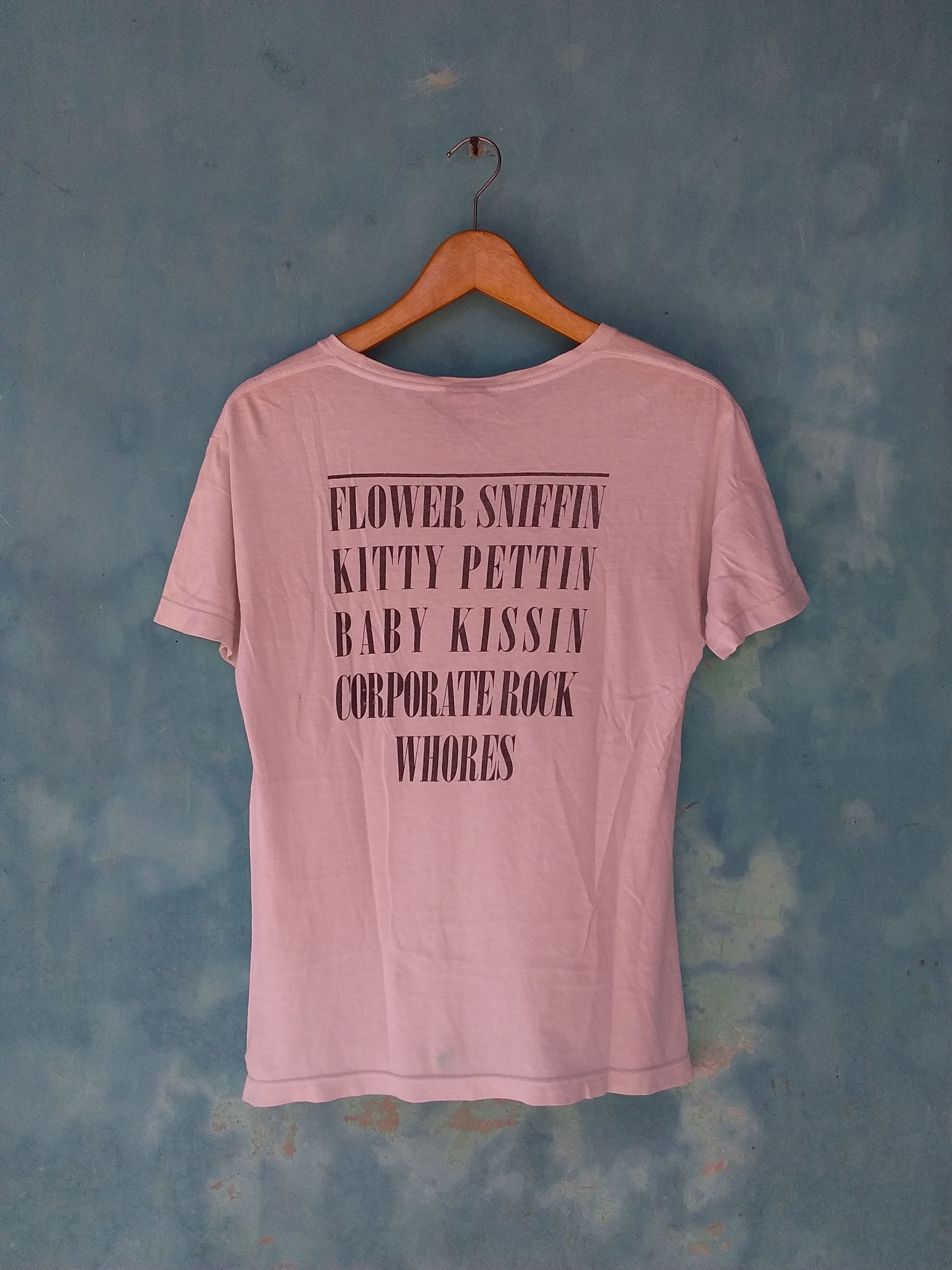 Vintage Nirvana smiley face 1992 white t-shirt