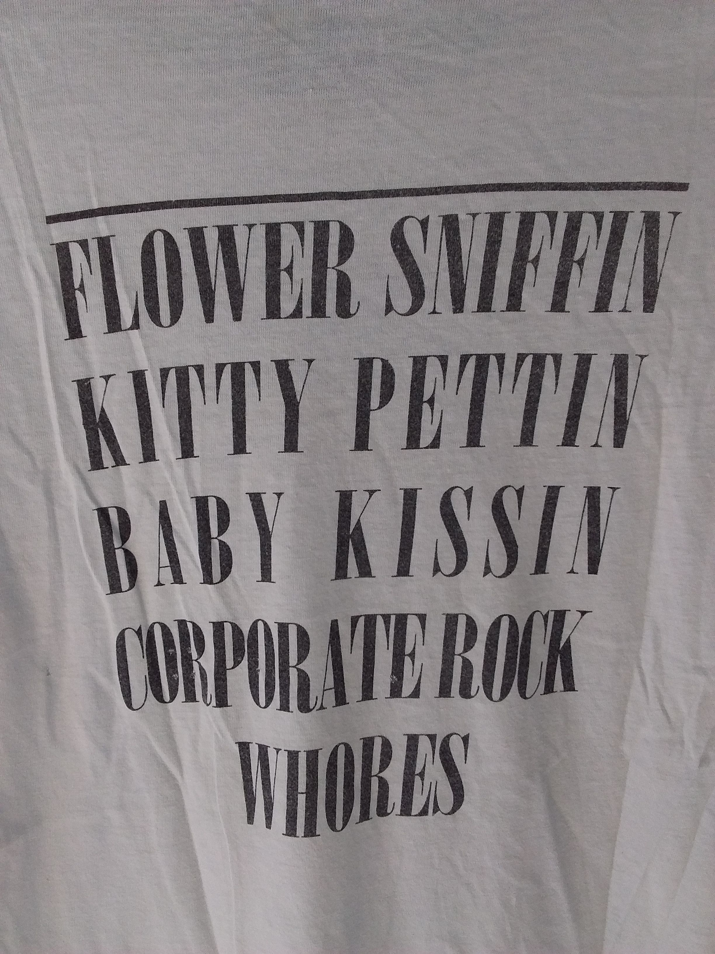 Vintage Nirvana smiley face 1992 white t-shirt