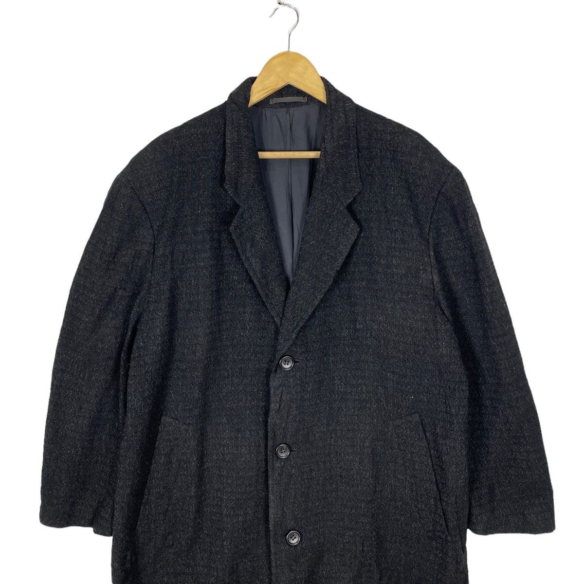 Comme des Garcons × Comme des Garcons Homme Deux × Rei Kawakubo 🔥80s CDG HOMME DUEX AW1988 LONG JACKET Size US S / EU 44-46 / 1 - 3 Thumbnail