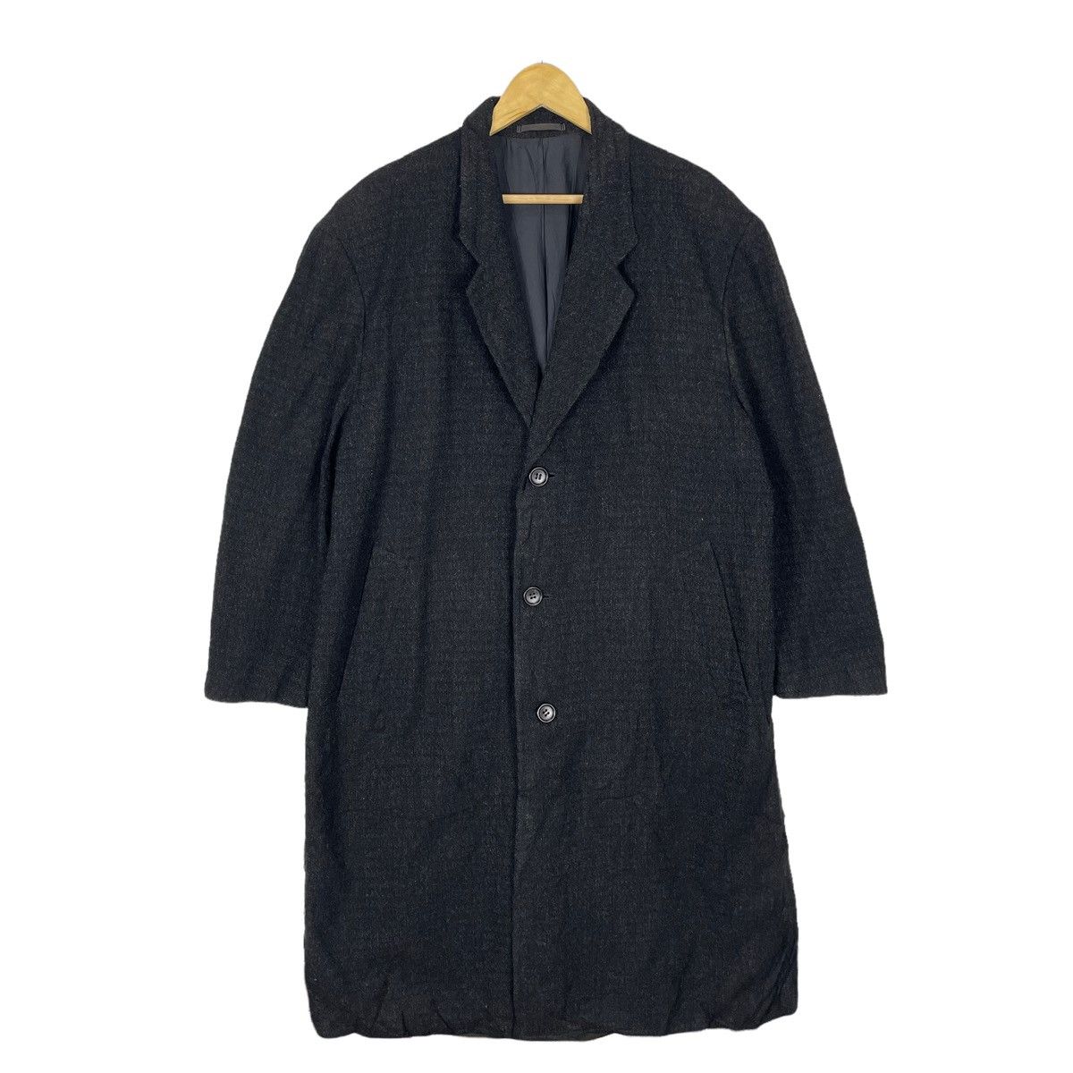 Comme des Garcons × Comme des Garcons Homme Deux × Rei Kawakubo 🔥80s CDG HOMME DUEX AW1988 LONG JACKET Size US S / EU 44-46 / 1 - 2 Thumbnail