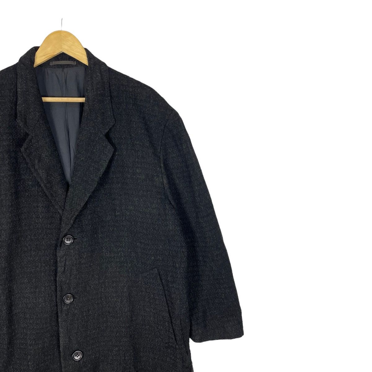 Comme des Garcons × Comme des Garcons Homme Deux × Rei Kawakubo 🔥80s CDG HOMME DUEX AW1988 LONG JACKET Size US S / EU 44-46 / 1 - 4 Thumbnail