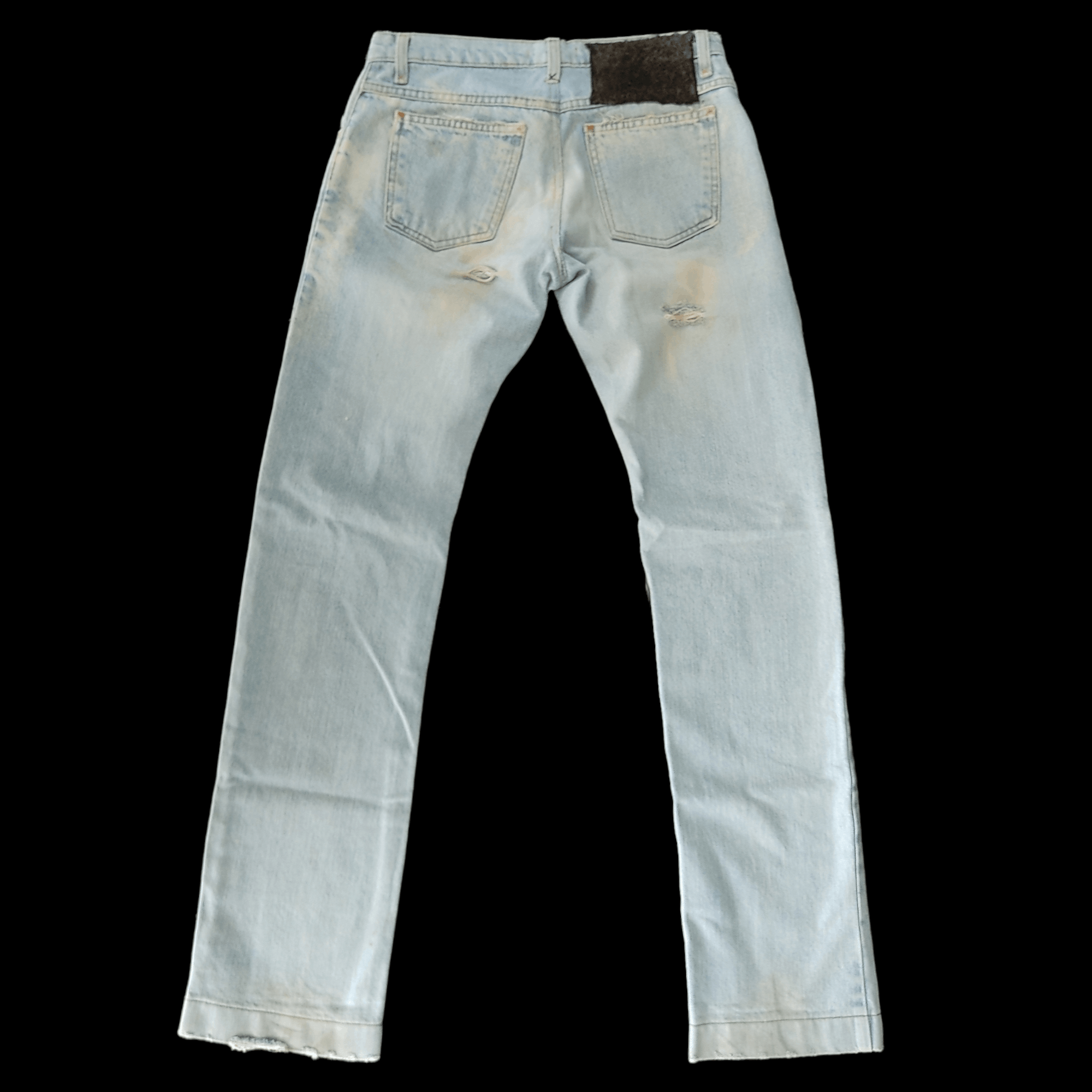 Dolce & Gabbana Dolce & Gabbana Paint Splash Distressed Jeans Size US 30 / EU 46 - 2 Thumbnail