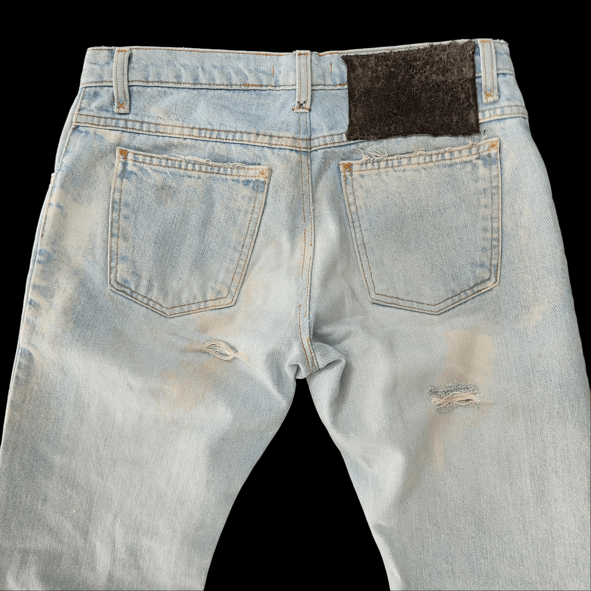 Dolce & Gabbana Dolce & Gabbana Paint Splash Distressed Jeans Size US 30 / EU 46 - 10 Thumbnail