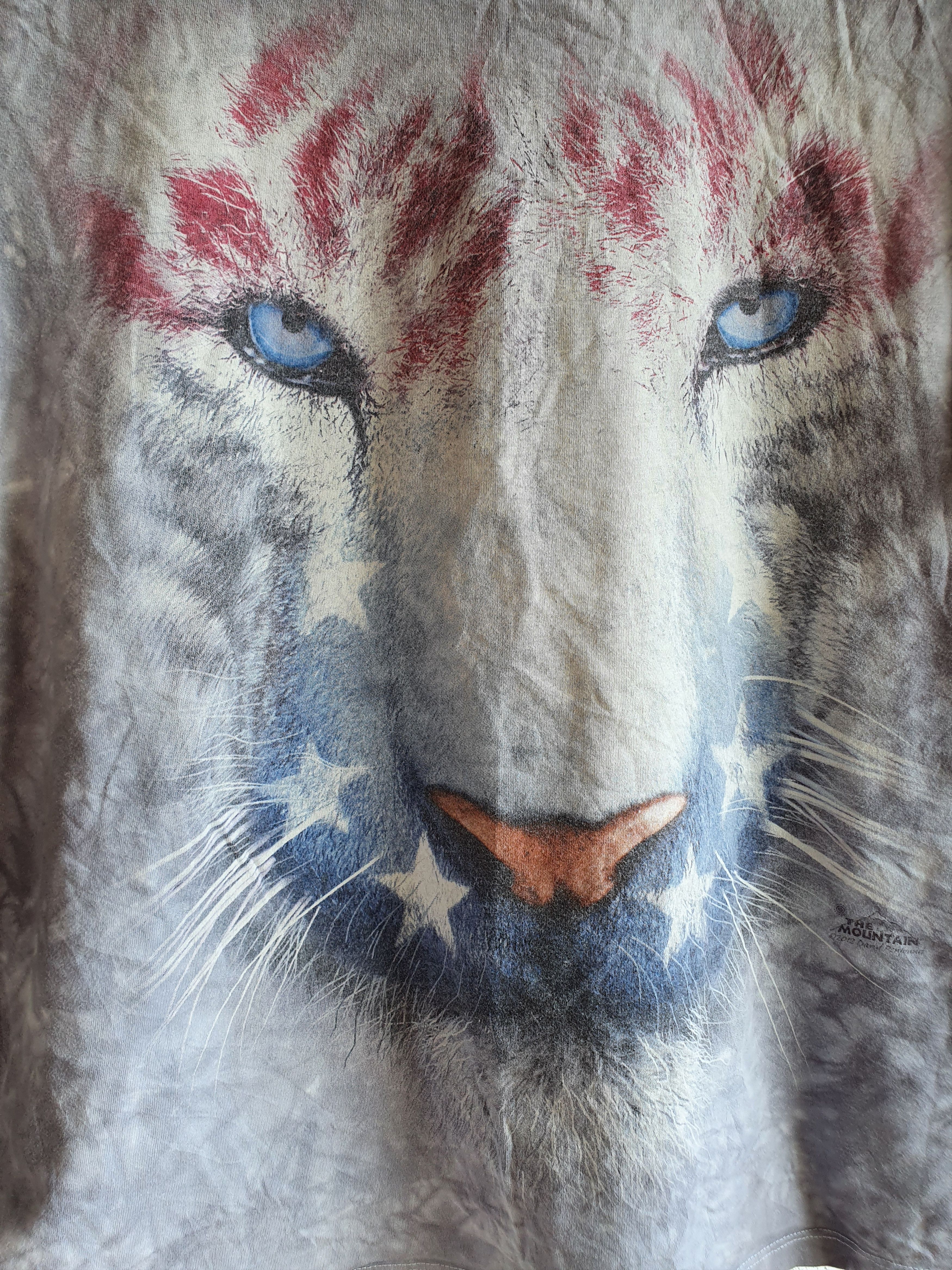 The Mountain The Mountain 2012 David Penfound white tiger tee,sz L? Size US L / EU 52-54 / 3 - 7 Thumbnail