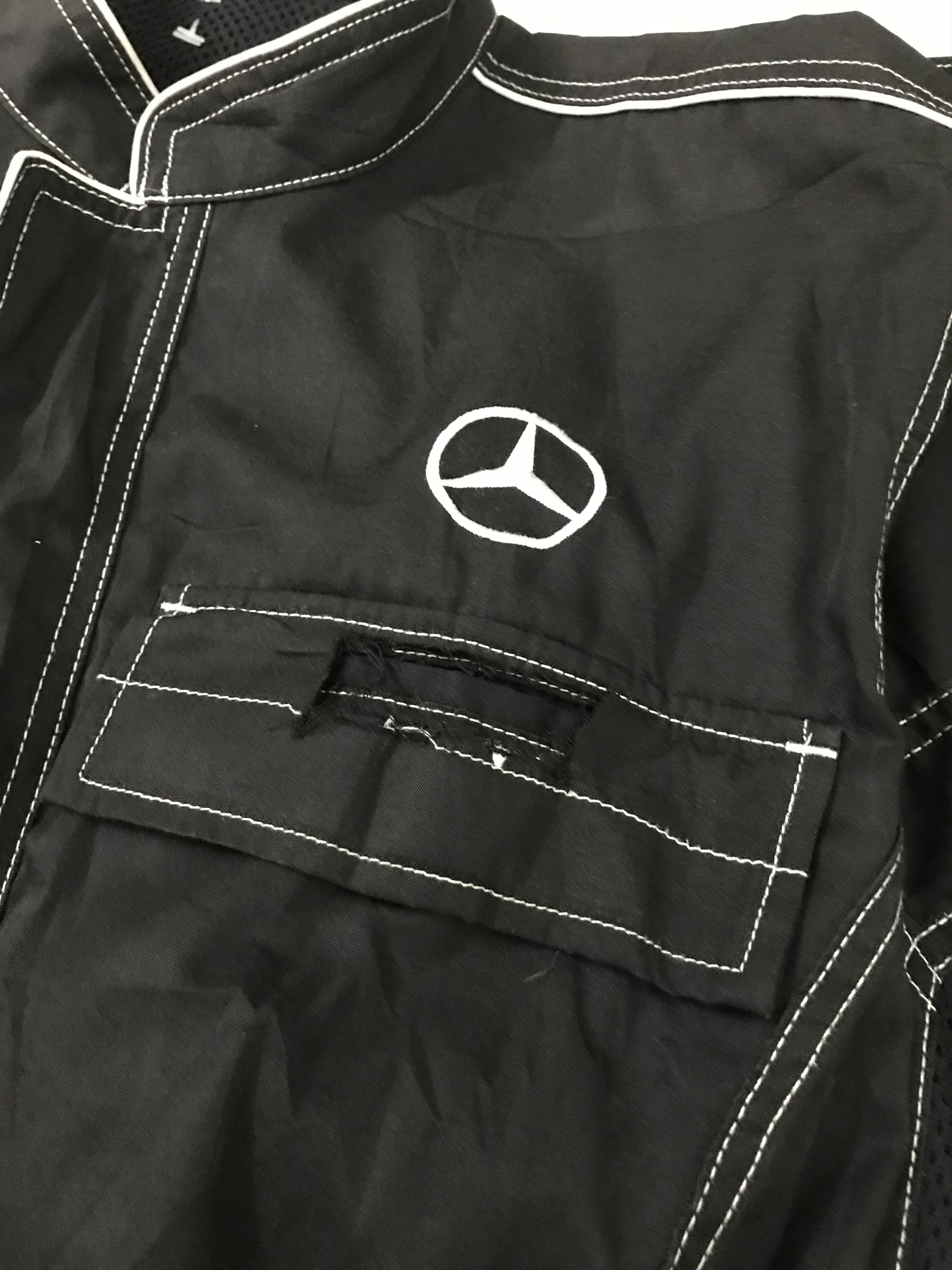 Vintage Mercedes Benz Distressed Overalls Coveralls Size US 31 - 17 Thumbnail