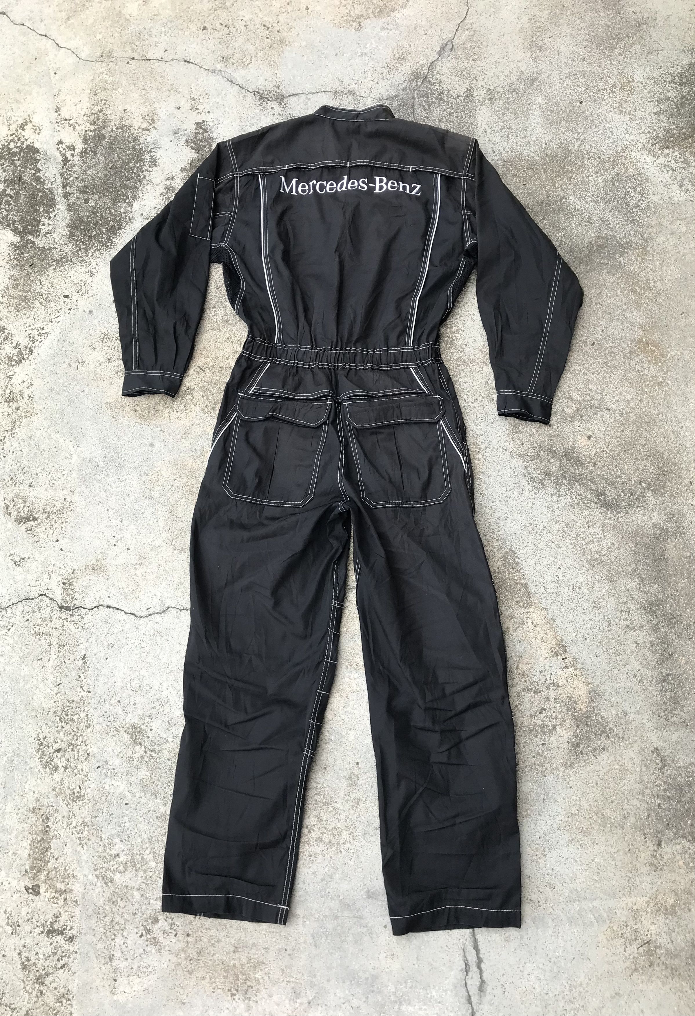 Vintage Mercedes Benz Distressed Overalls Coveralls Size US 31 - 2 Preview