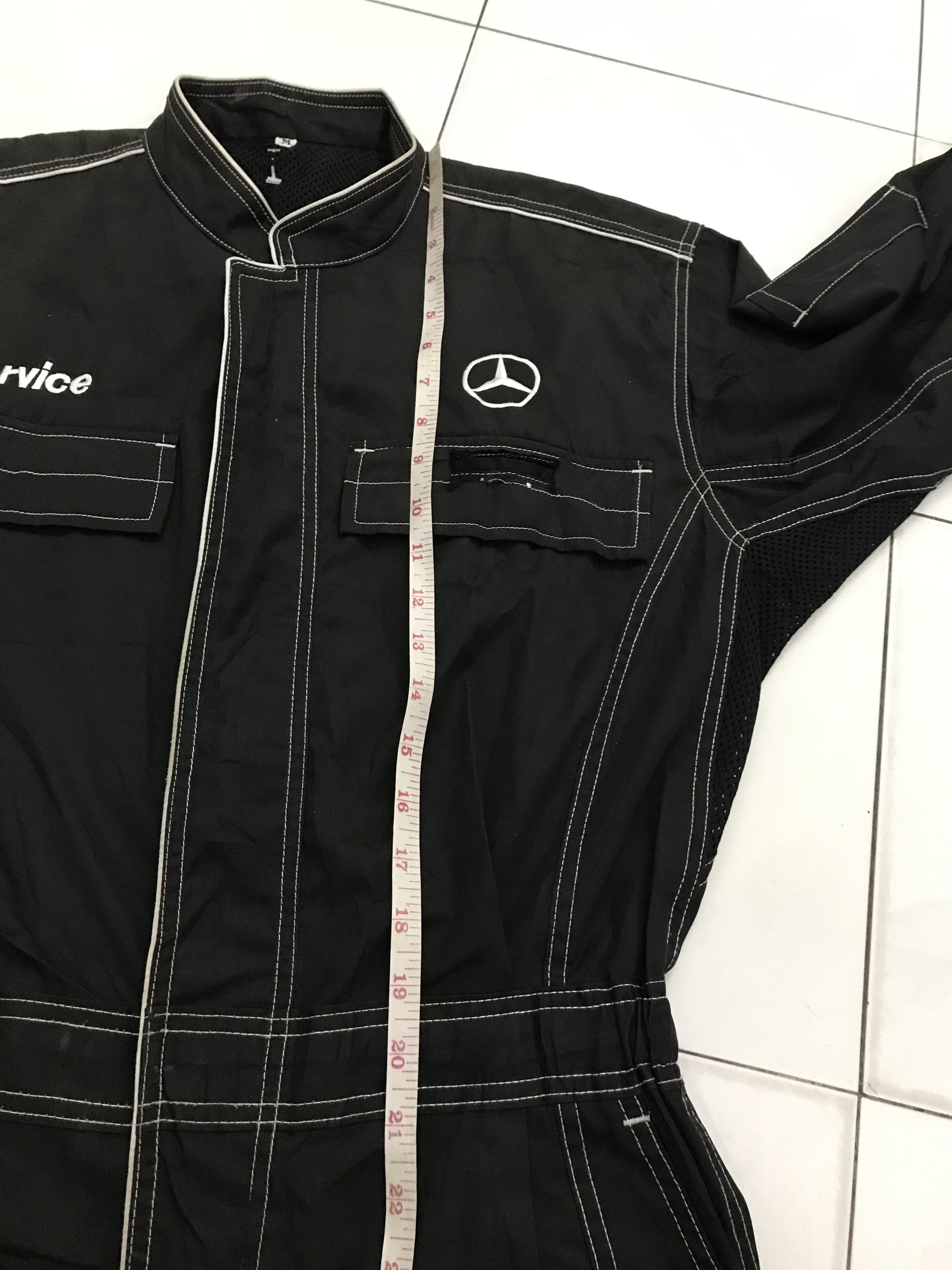 Vintage Mercedes Benz Distressed Overalls Coveralls Size US 31 - 9 Thumbnail