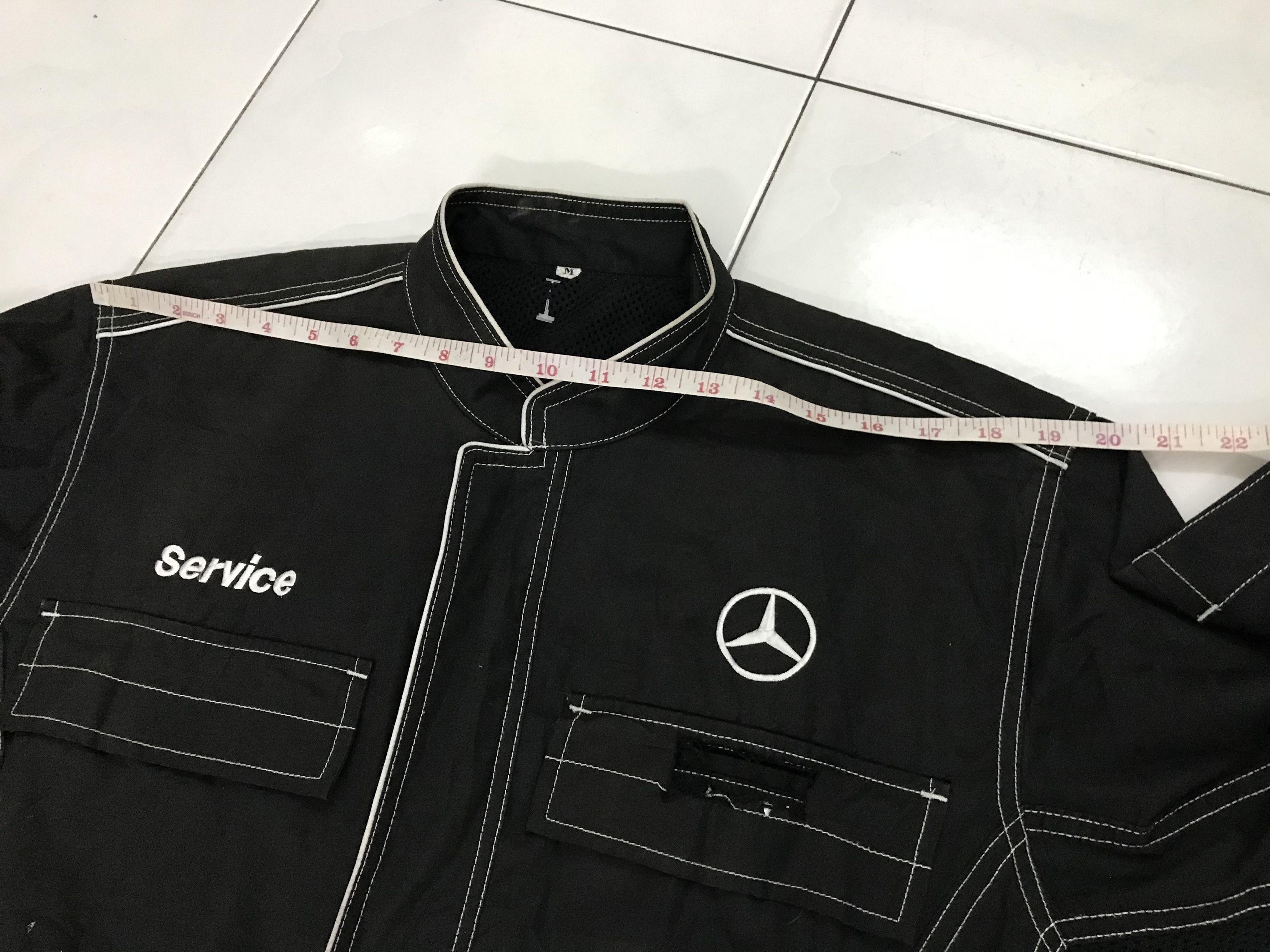 Vintage Mercedes Benz Distressed Overalls Coveralls Size US 31 - 7 Thumbnail