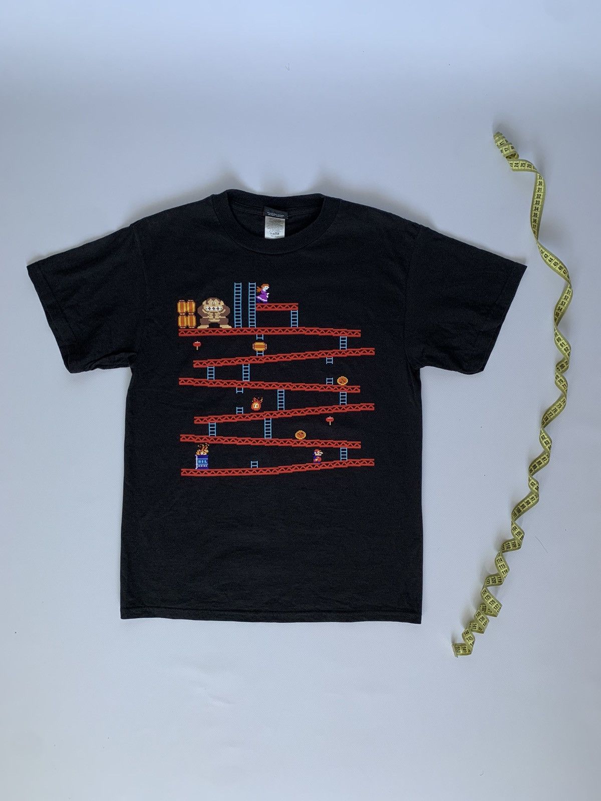 Vintage 2006 Pac Man Doodle Graphic Game T Shirt Microsoft