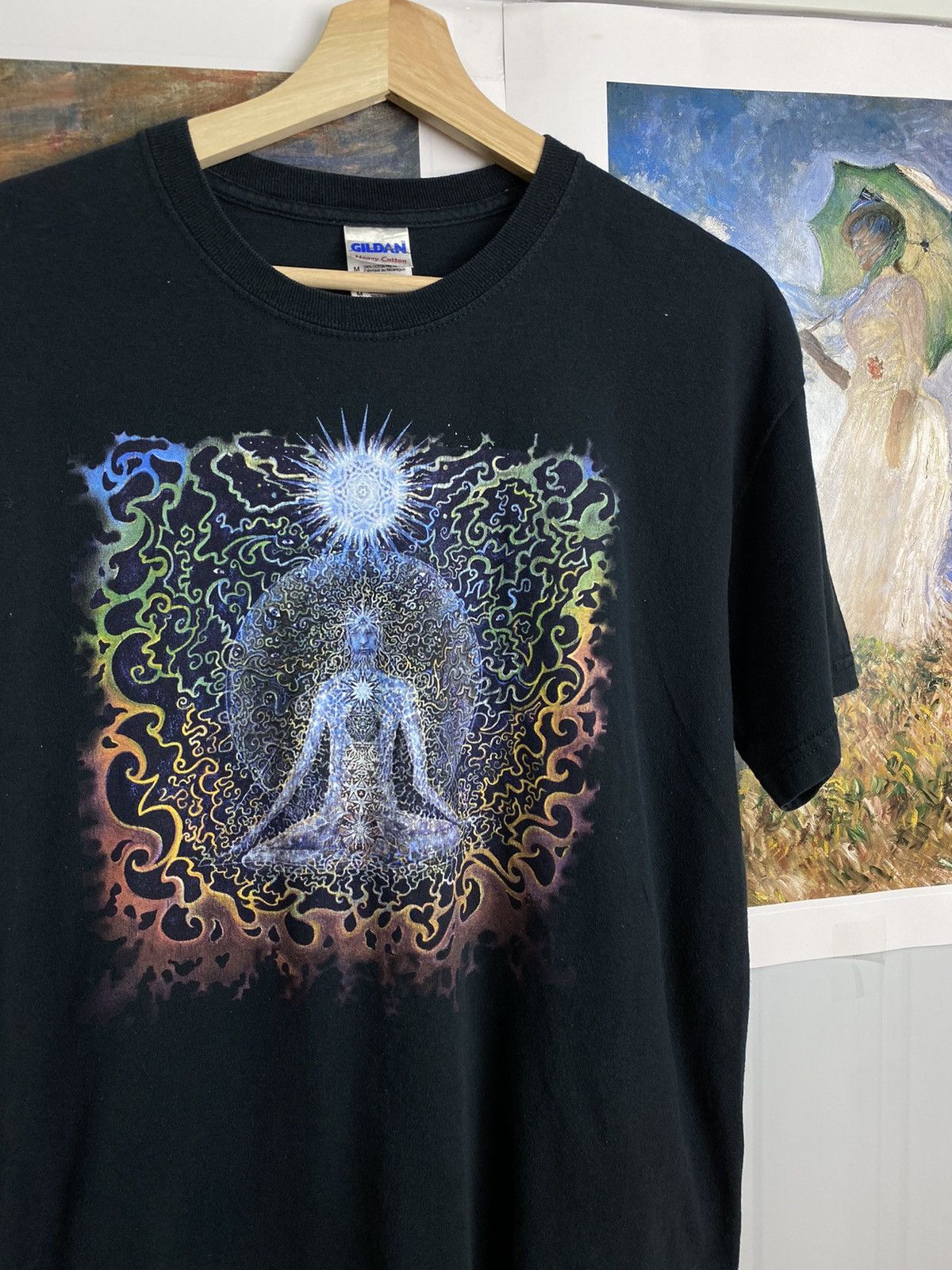 RARE! Vintage Trippy Mushroom Design Fractal