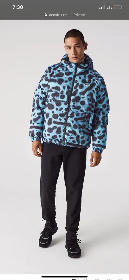 Lacoste Lacoste X National Geographic Reversible Quilted Zip Jacket Size US M / EU 48-50 / 2 - 1 Thumbnail