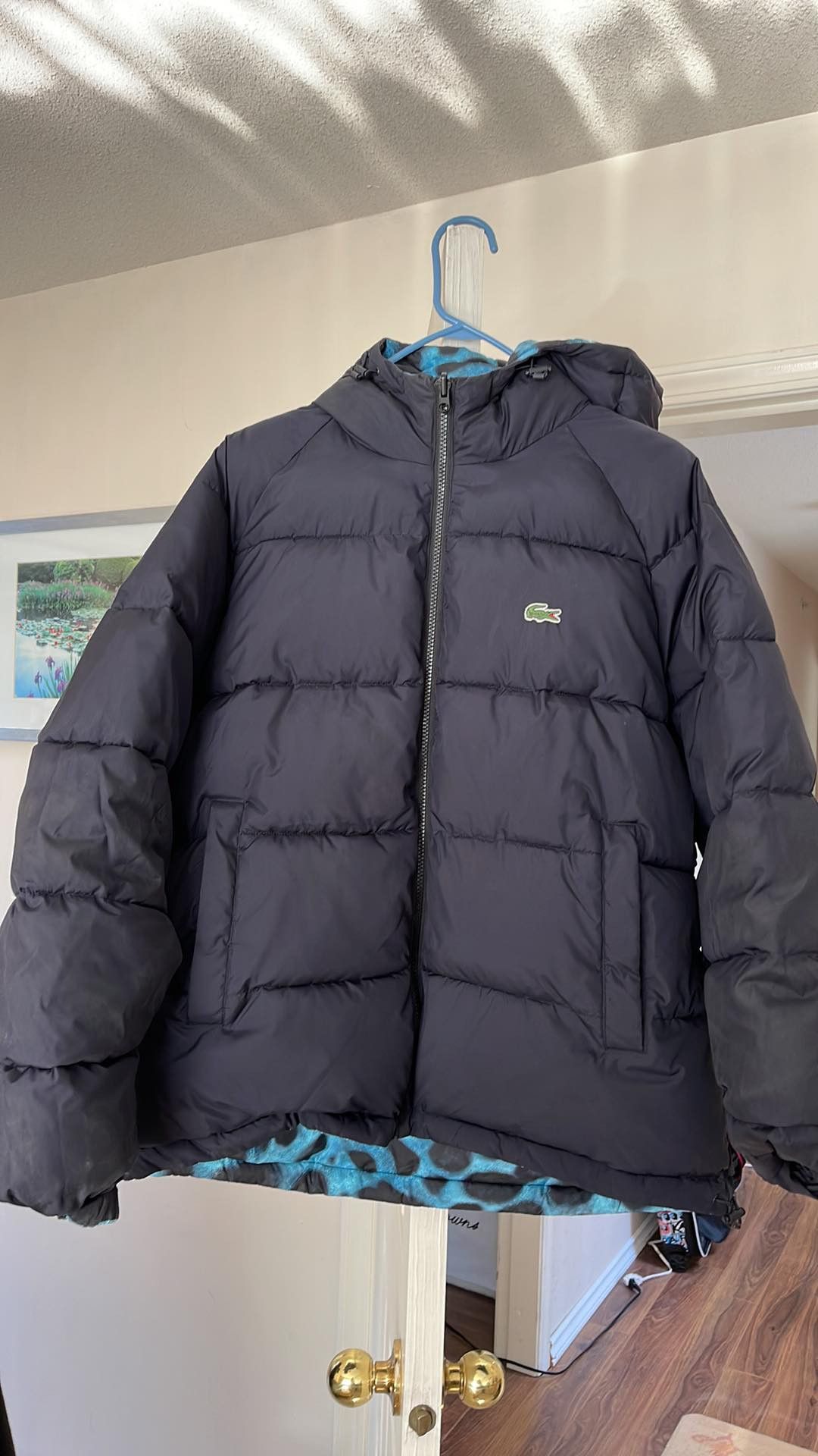 Lacoste Lacoste X National Geographic Reversible Quilted Zip Jacket Size US M / EU 48-50 / 2 - 3 Thumbnail