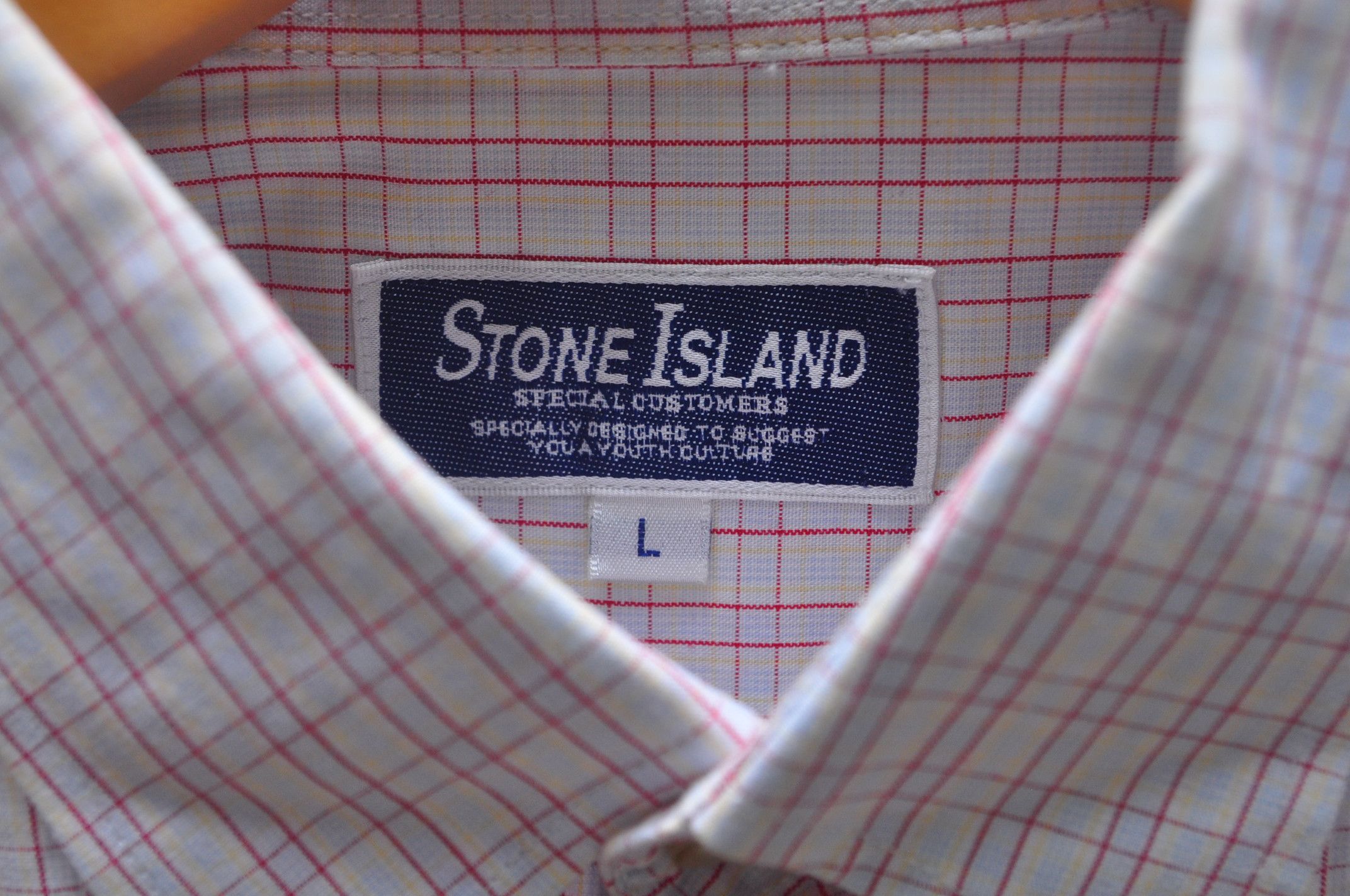 Designer × Japanese Brand × Stone Island Stone Island Button Up Shirt Size US L / EU 52-54 / 3 - 4 Thumbnail