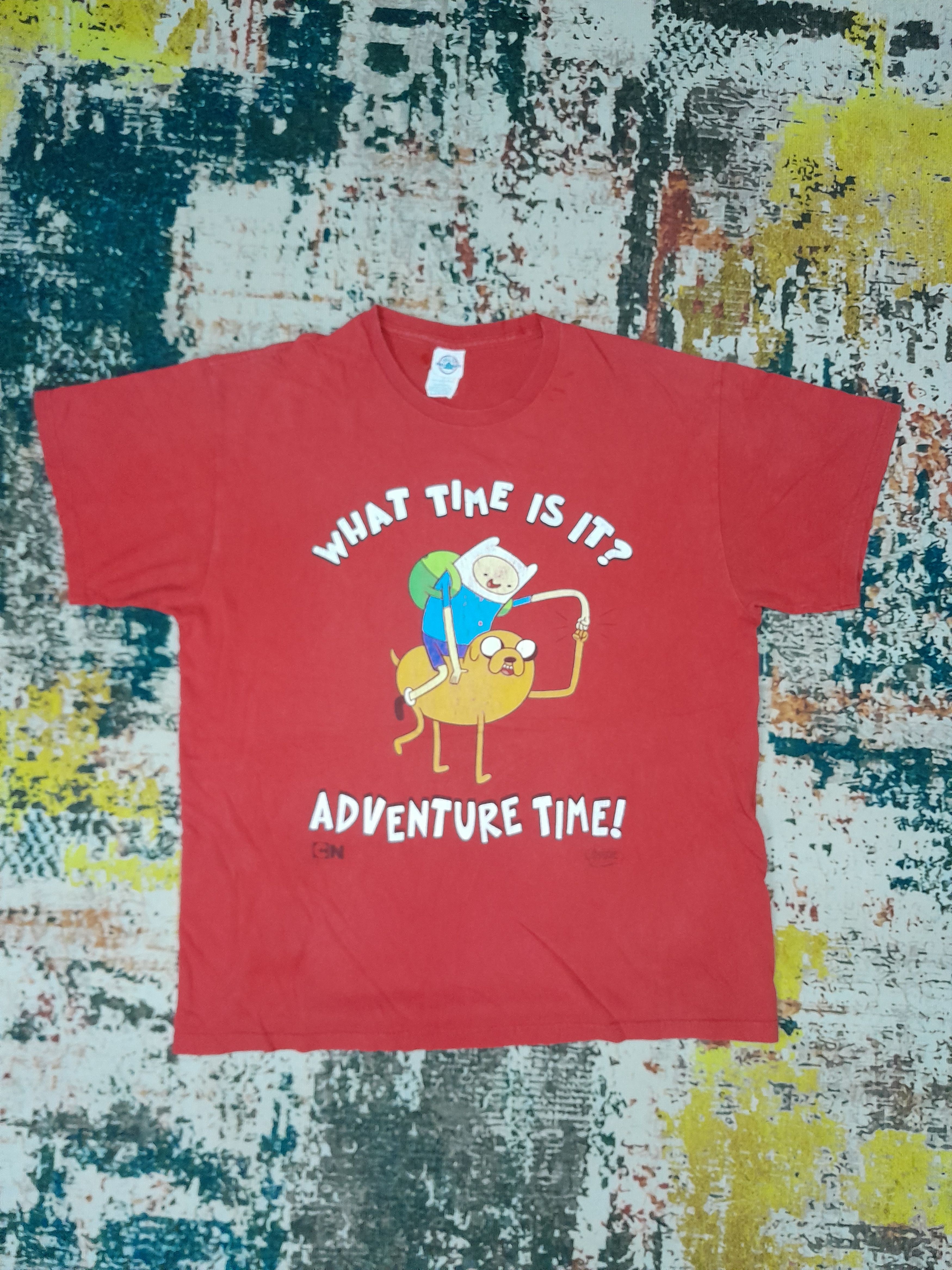 Cartoon Network Vintage Adventure Time Fin And Jake Size US L / EU 52-54 / 3 - 1 Thumbnail