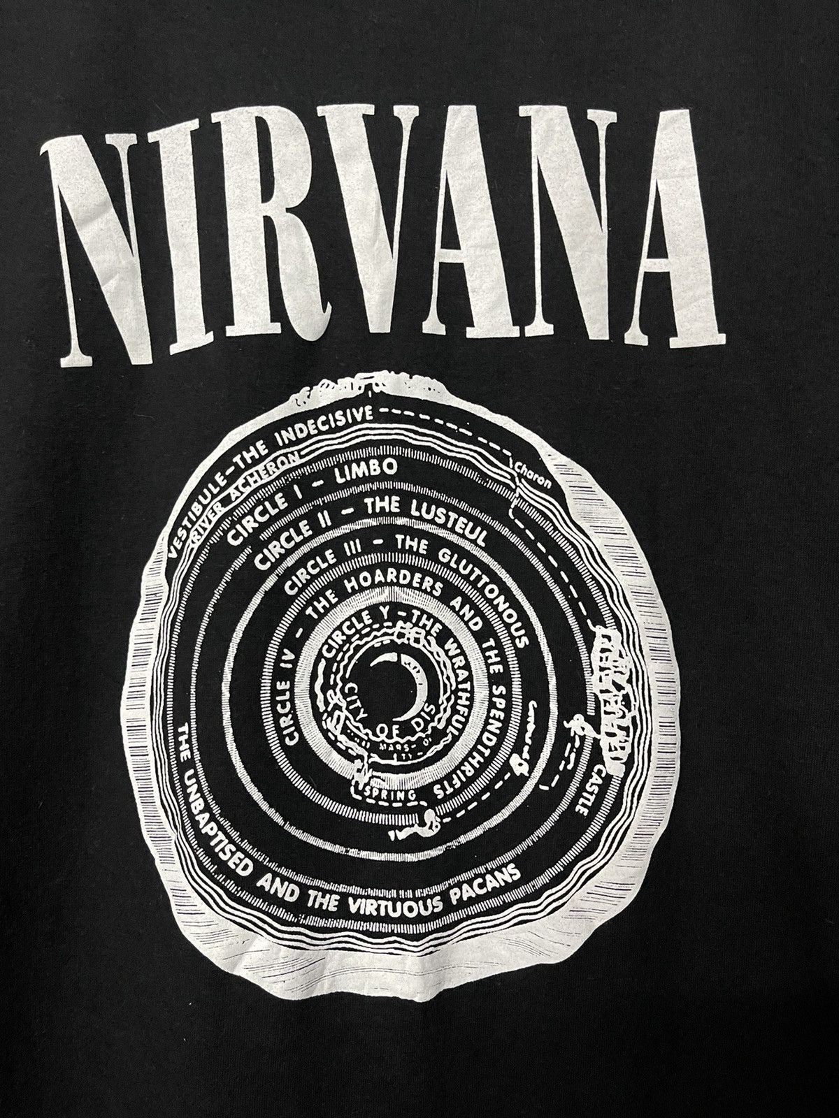 Band Tees × Vintage Vintage Nirvana Indecisive Bootleg By Against Tees Size US L / EU 52-54 / 3 - 2 Thumbnail