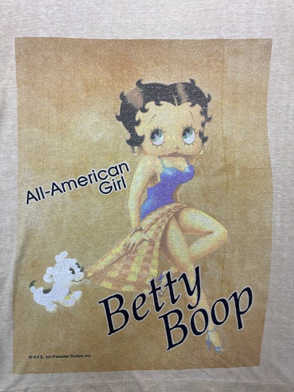 Cartoon Network Vintage distressed betty boop tshirt single stitch Size US M / EU 48-50 / 2 - 7 Thumbnail