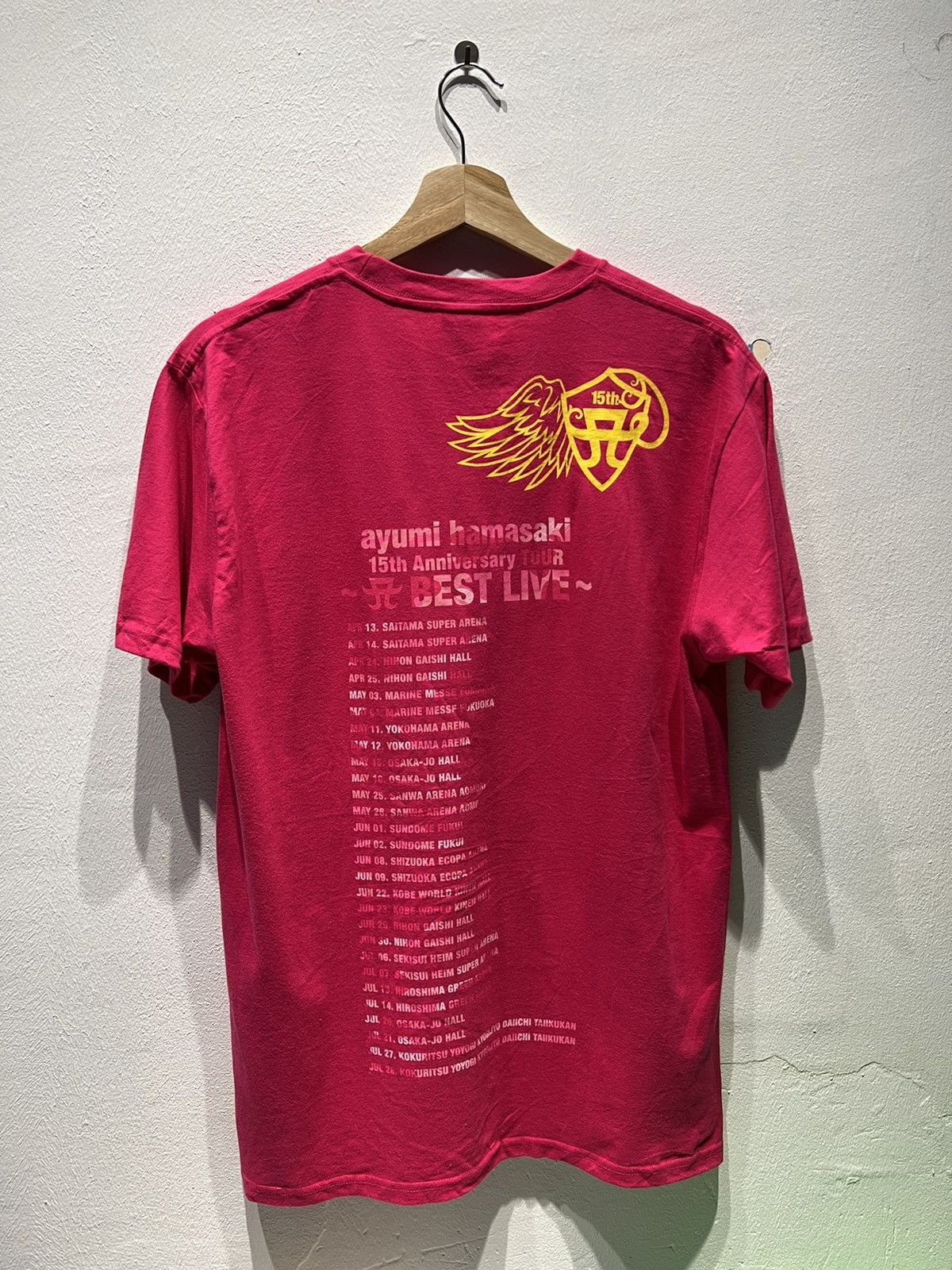 Band Tees × Japanese Brand Ayumi Hamasaki Y2k Tour Tee Very Rare Size US M / EU 48-50 / 2 - 4 Thumbnail