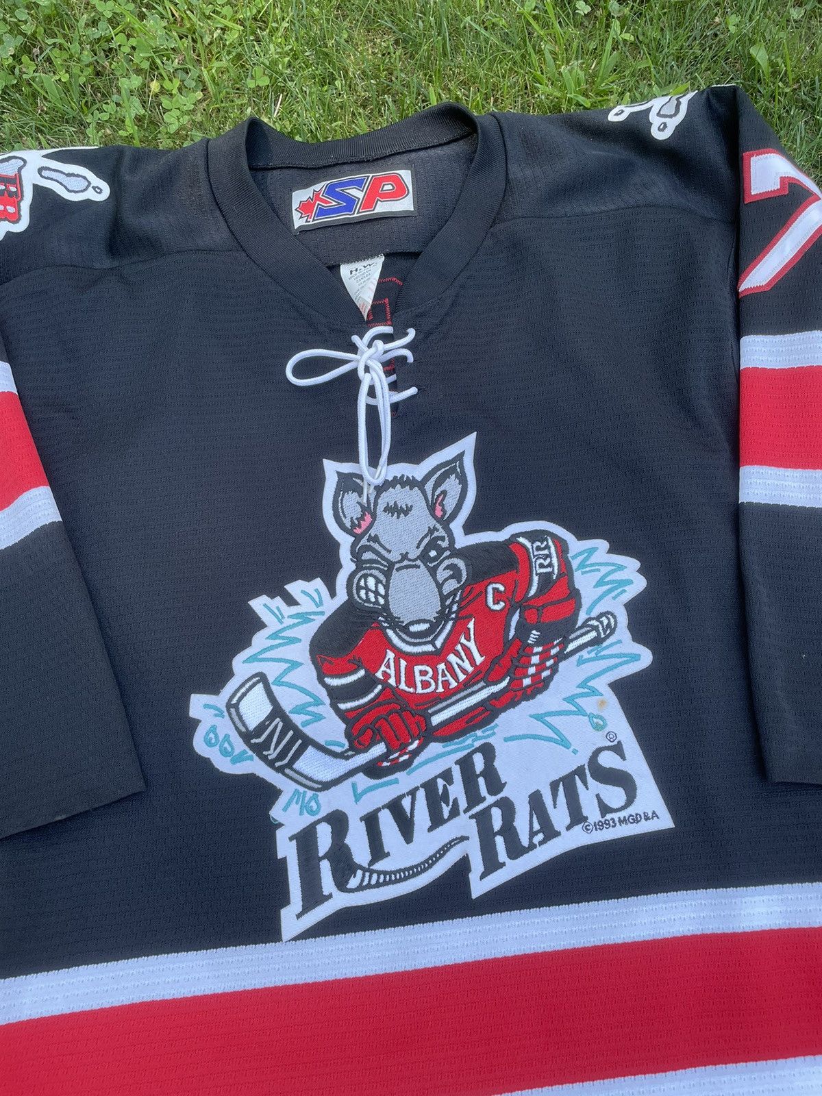 Vintage Vintage 1993 Albany River Rats Hockey Jersey | Grailed