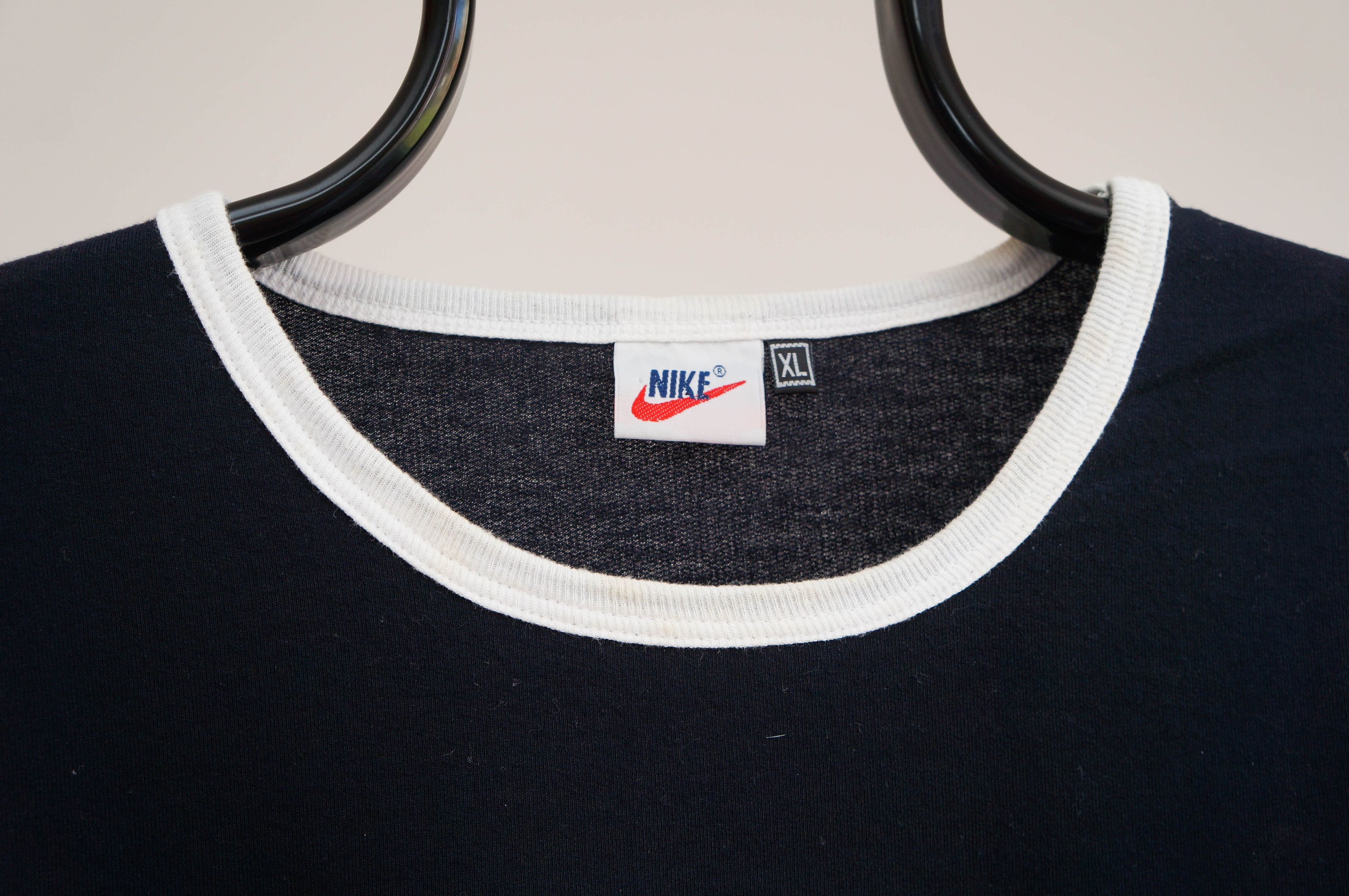 Nike × Vintage Vintage Nike T-Shirt Blue Big Logo 90s Size US XL / EU 56 / 4 - 5 Thumbnail