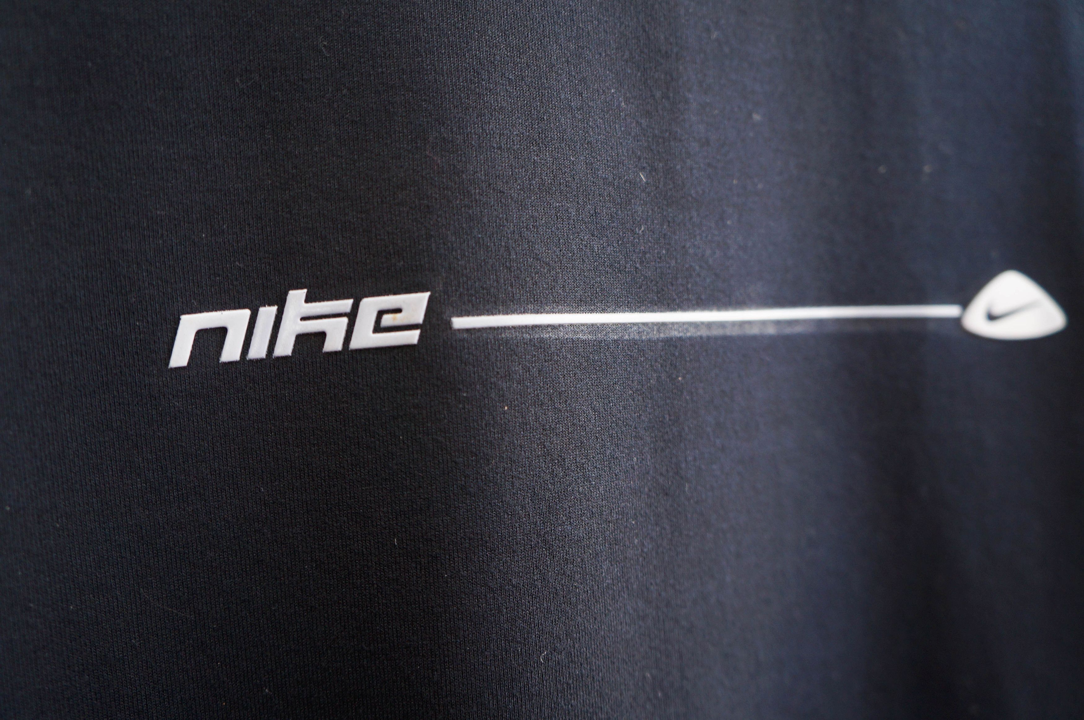 Nike × Vintage Vintage Nike T-Shirt Blue Big Logo 90s Size US XL / EU 56 / 4 - 8 Thumbnail