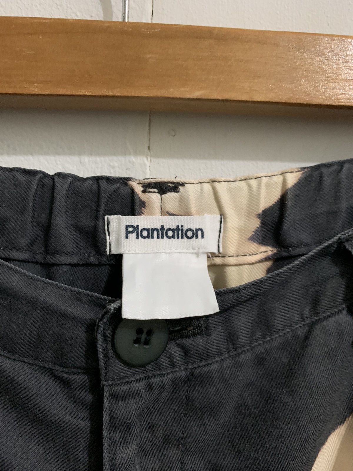 Issey Miyake × Japanese Brand × Vintage Plantation Baggy Pants Bleach Size US 26 / EU 42 - 2 Thumbnail