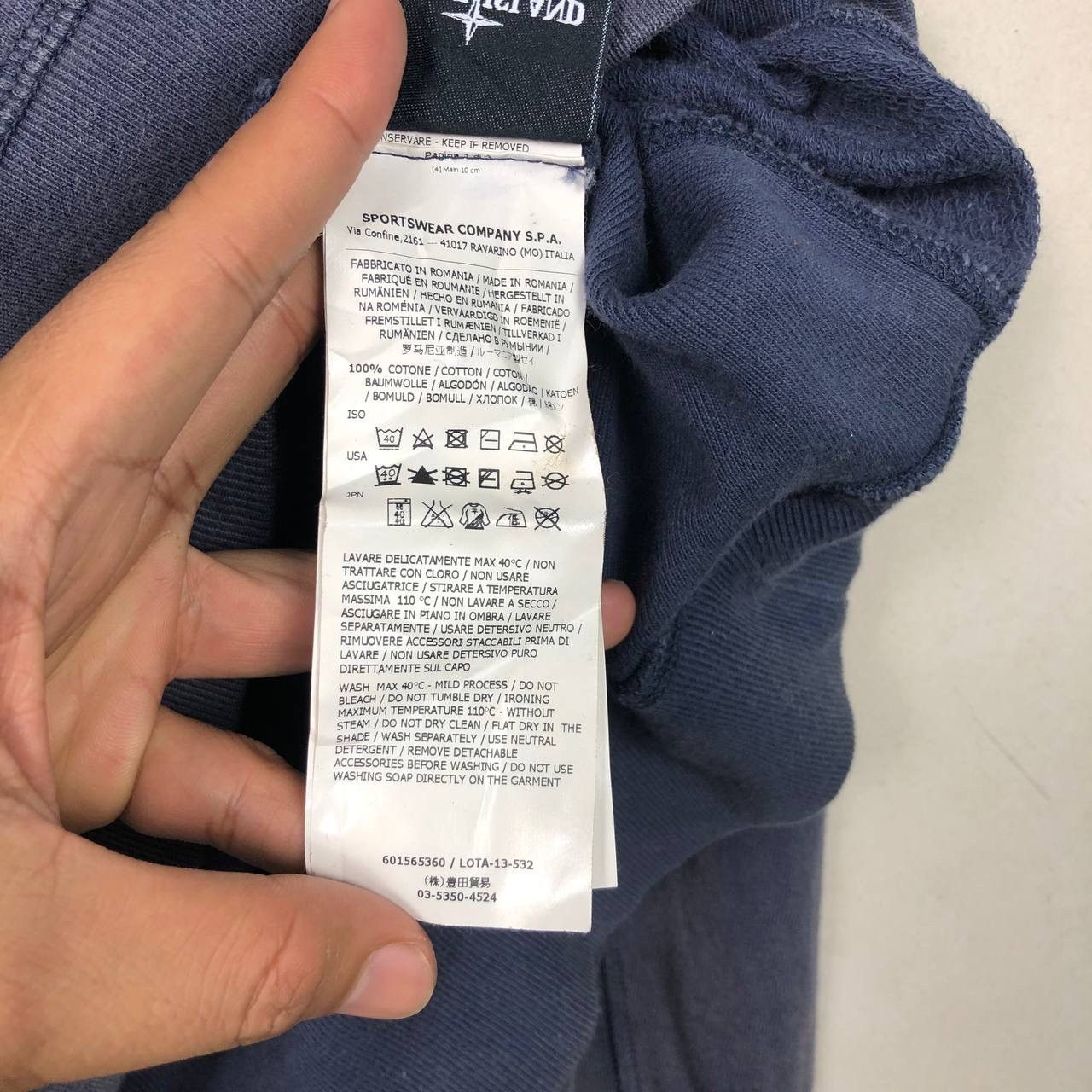 Stone Island Stone Island Washed Garment Dyed Drake Sun Faded Sweatshirt Size US L / EU 52-54 / 3 - 12 Thumbnail