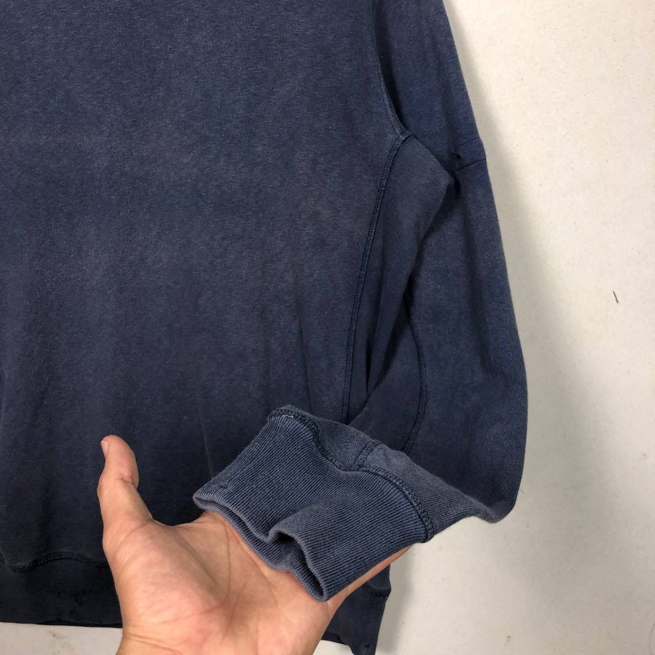 Stone Island Stone Island Washed Garment Dyed Drake Sun Faded Sweatshirt Size US L / EU 52-54 / 3 - 7 Thumbnail