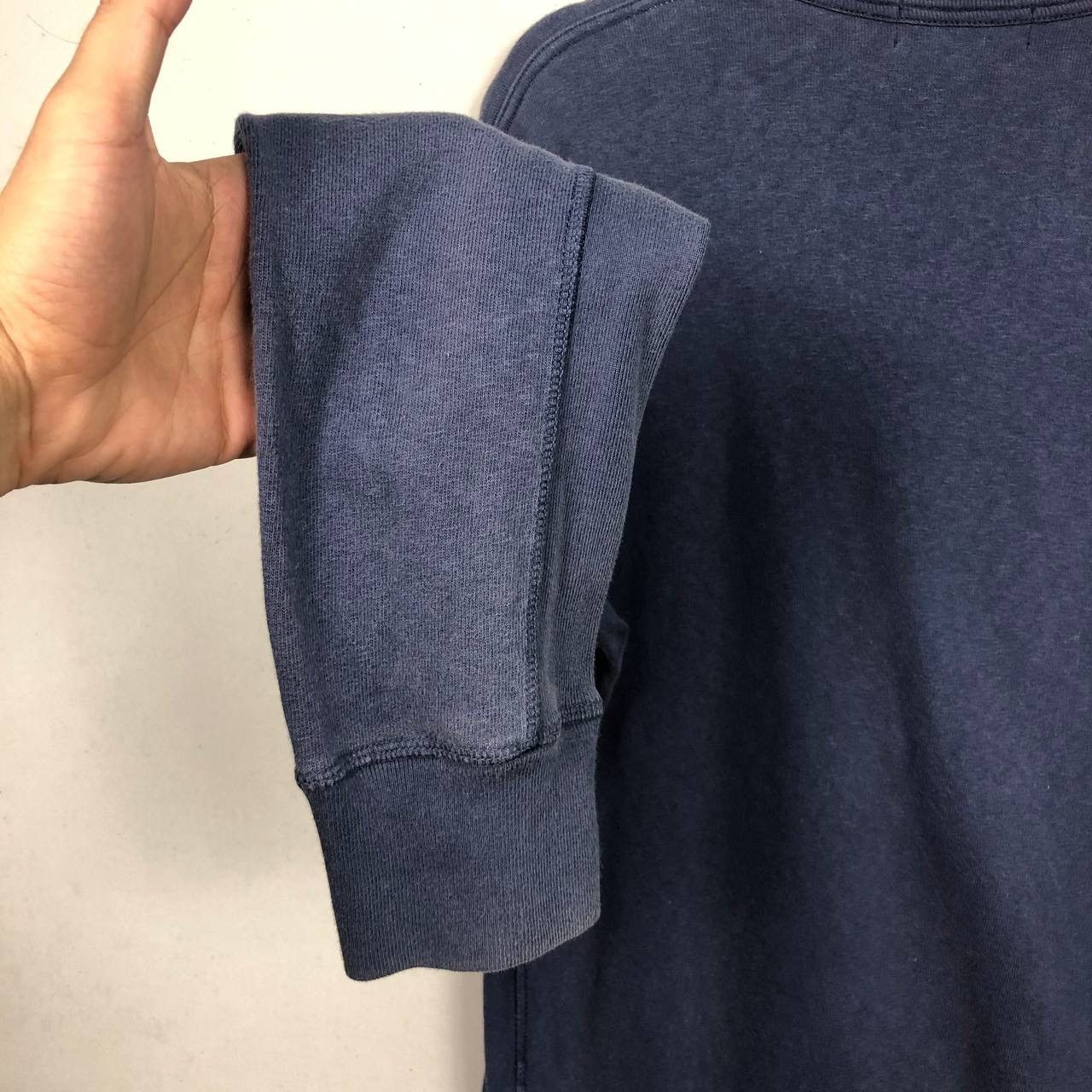 Stone Island Stone Island Washed Garment Dyed Drake Sun Faded Sweatshirt Size US L / EU 52-54 / 3 - 6 Thumbnail