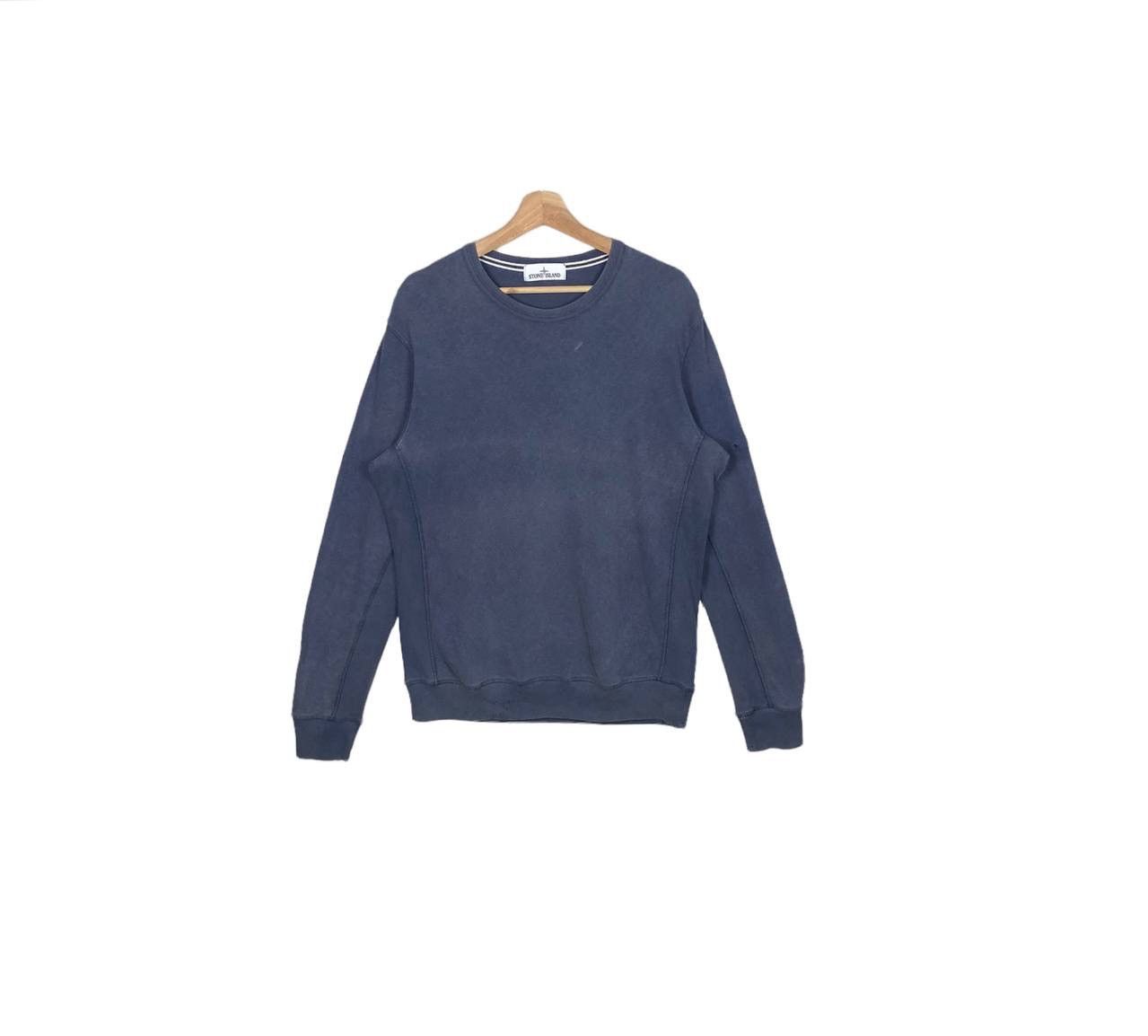 Stone Island Stone Island Washed Garment Dyed Drake Sun Faded Sweatshirt Size US L / EU 52-54 / 3 - 1 Thumbnail